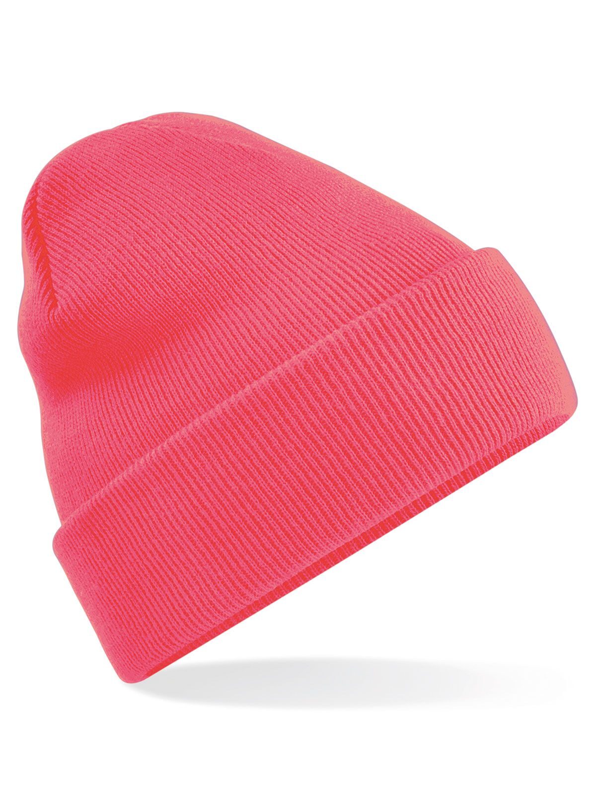 Gorro Original com Dobra - FLP - Rosa fluorescente