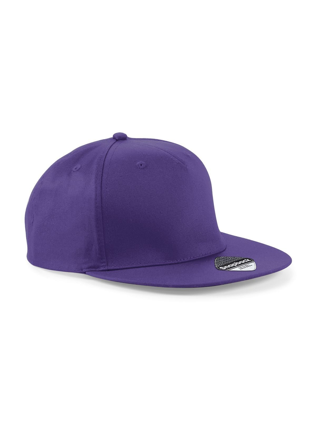 Boné Rapper Snapback de 5 Painéis - PUR - Roxo