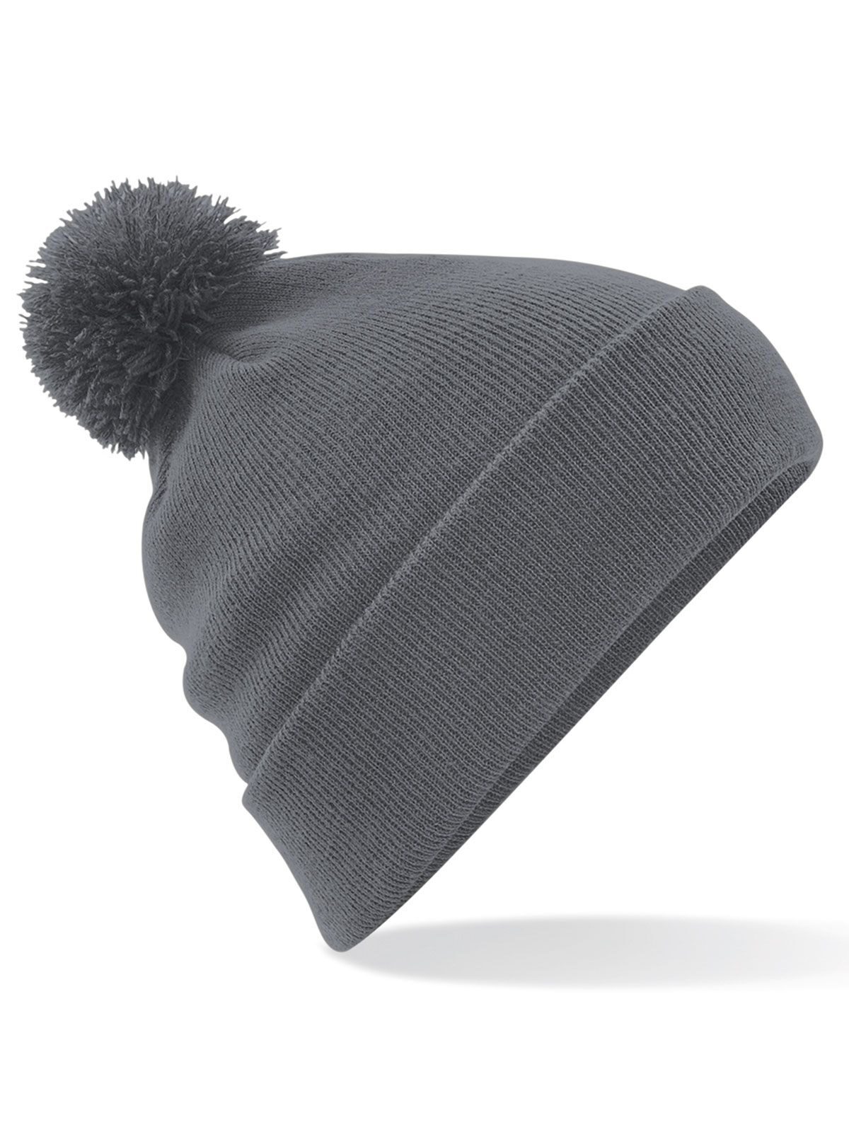Gorro original com pompom - GPH - Cinza grafite