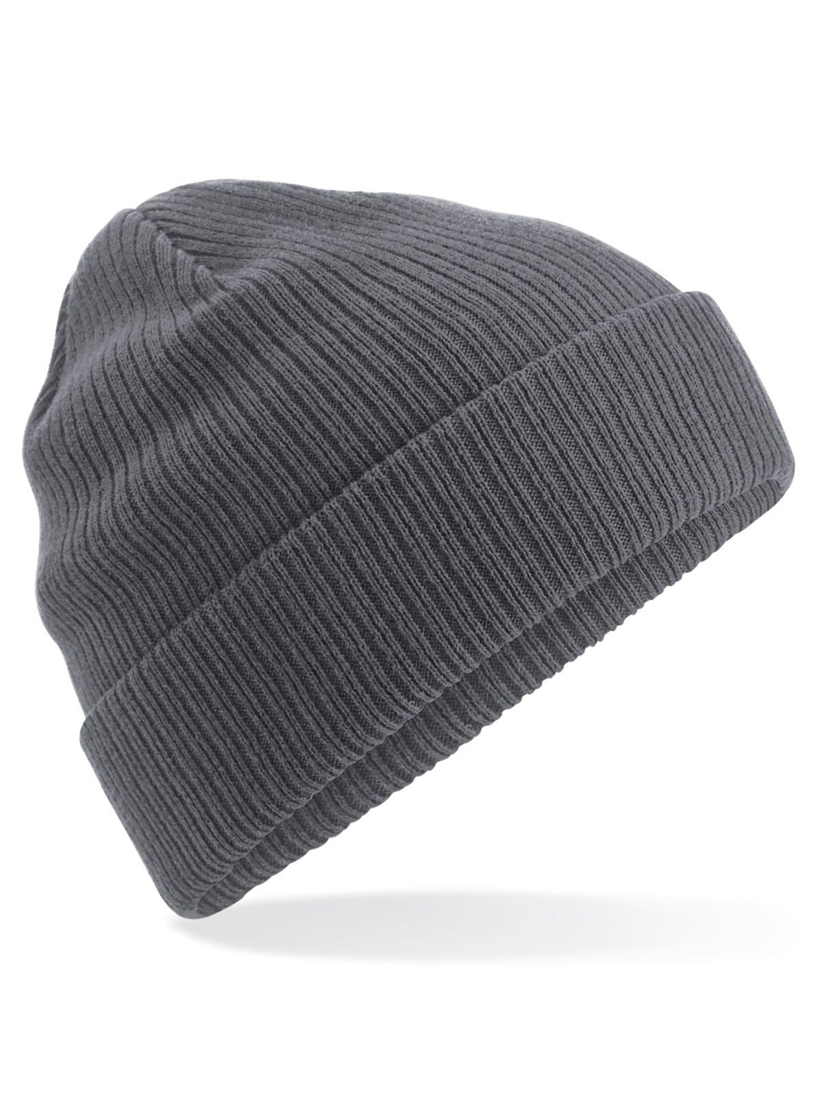 Gorro de algodão orgânico - GPH - Cinza grafite