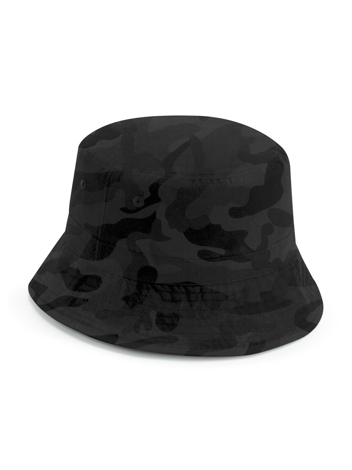 Chapéu de pescador em poliéster reciclado - MIC - Camuflagem da meia-noite