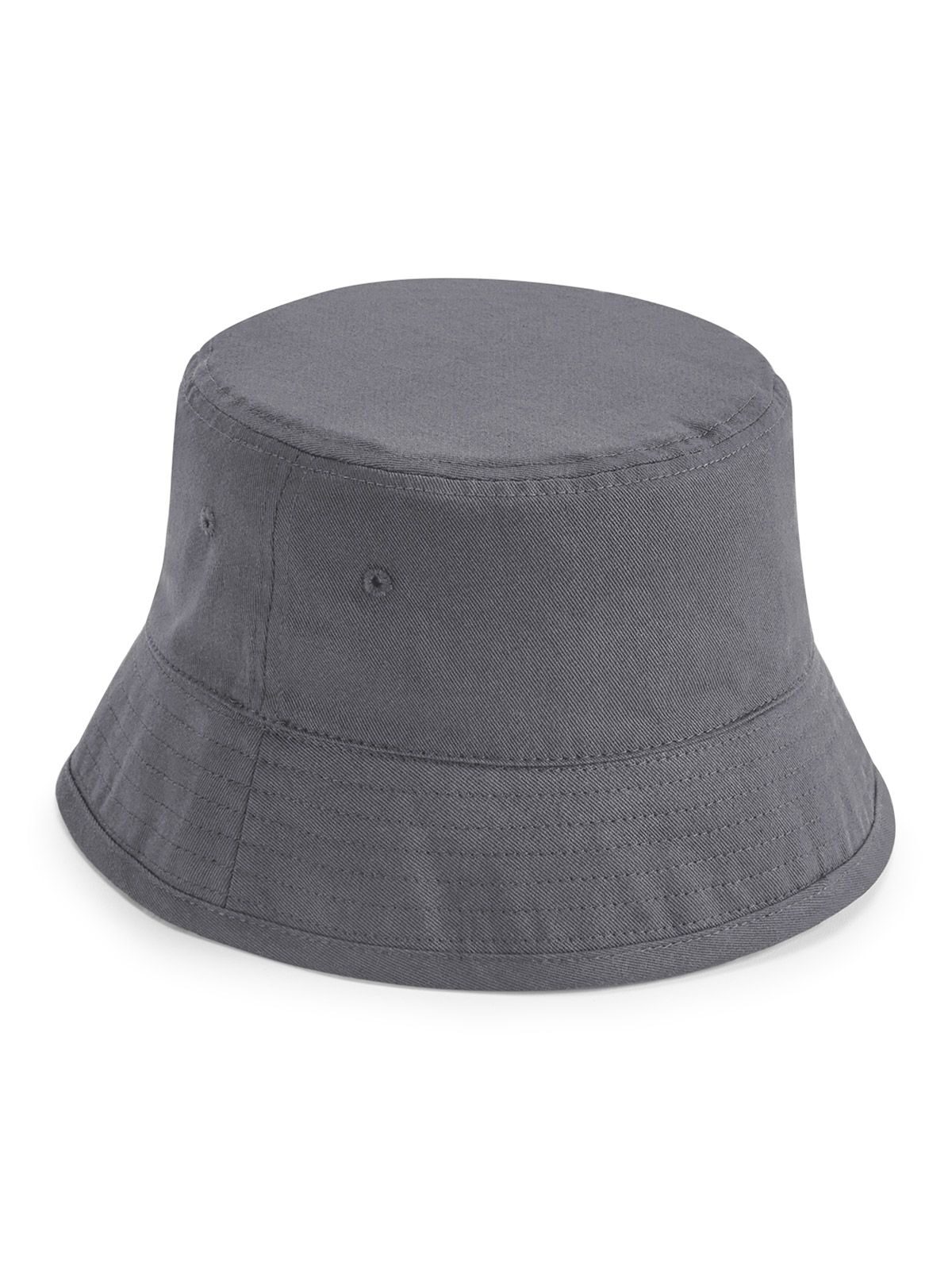 Chapéu Bucket de Algodão Orgânico - GPH - Cinza grafite