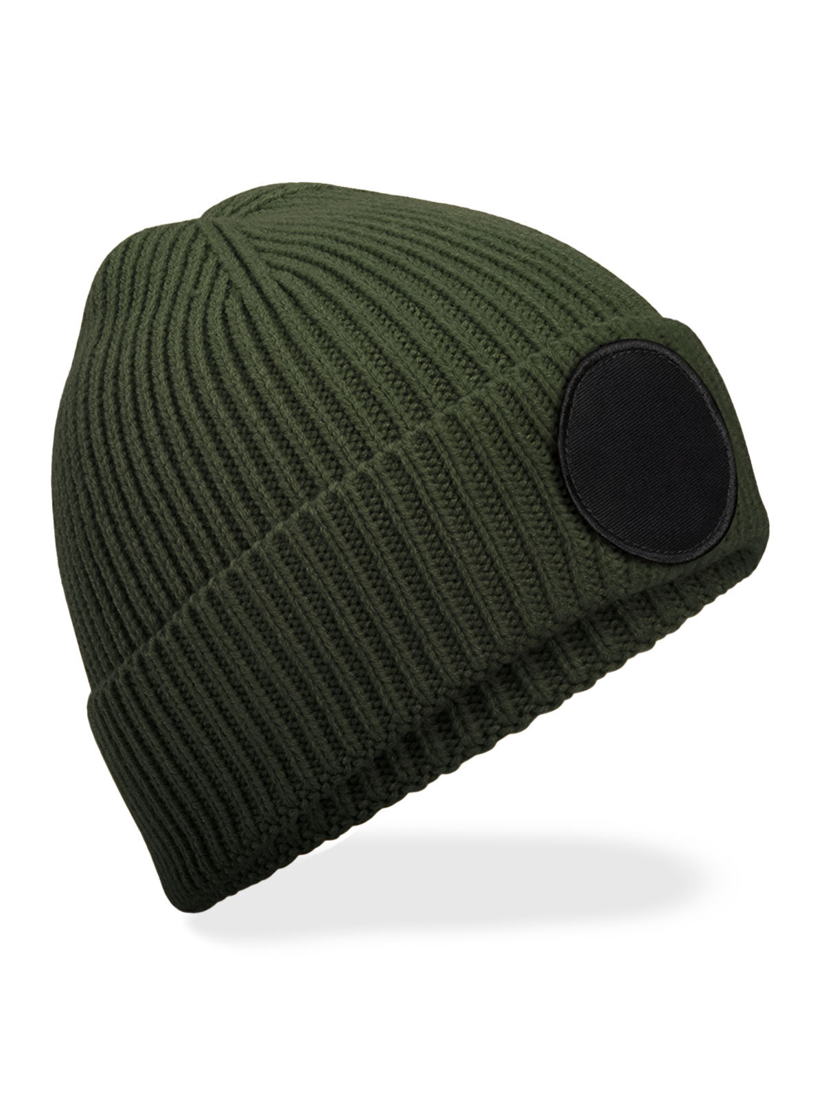 Gorro Circular Fashion Patch - OLIB - Verde-oliva/preto