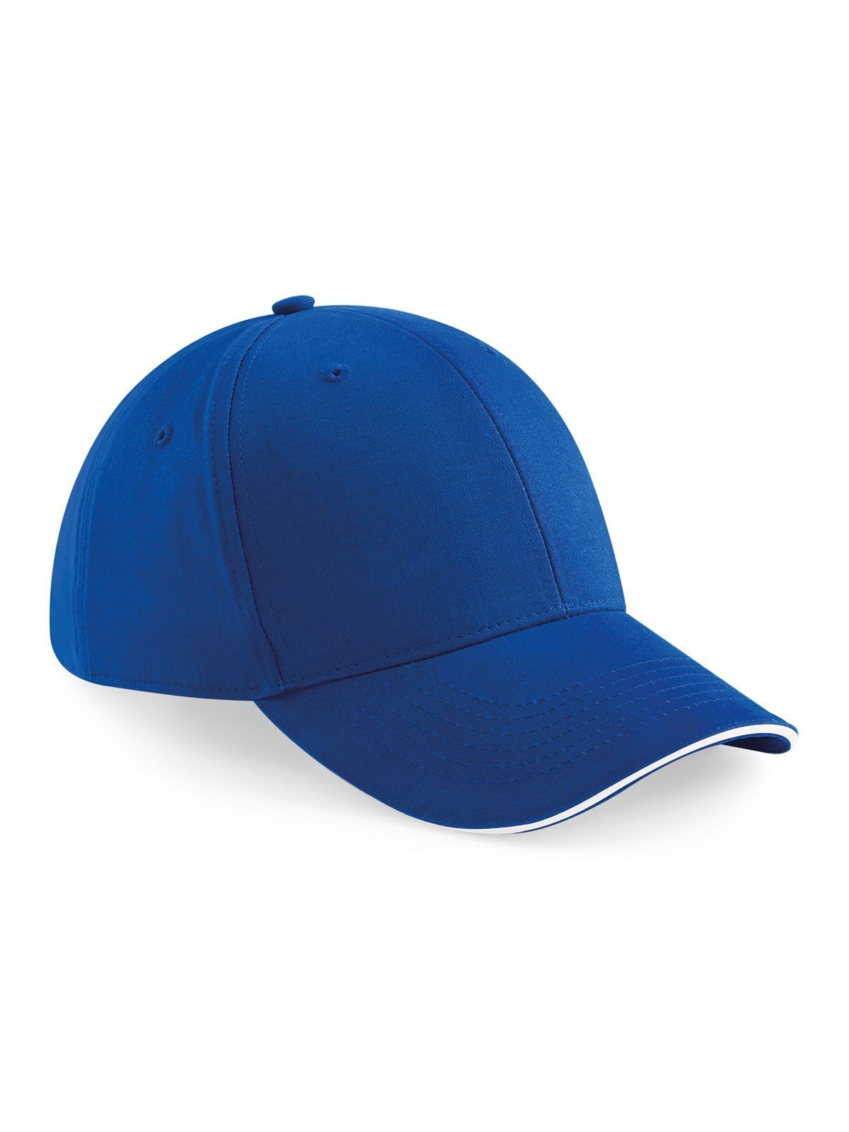 Boné Athleisure de 6 painéis - BROW - Branco royal brilhante