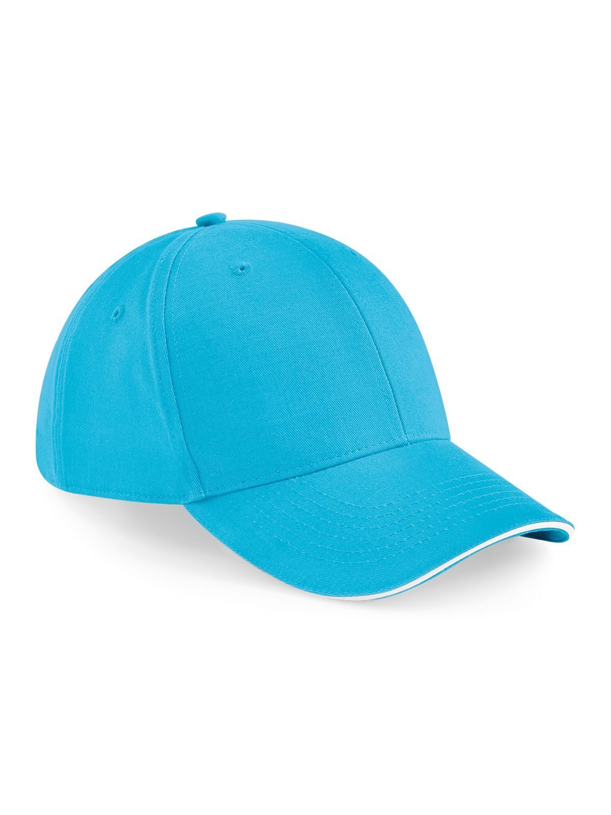 Boné Athleisure de 6 painéis - SUBW - Azul surf/branco