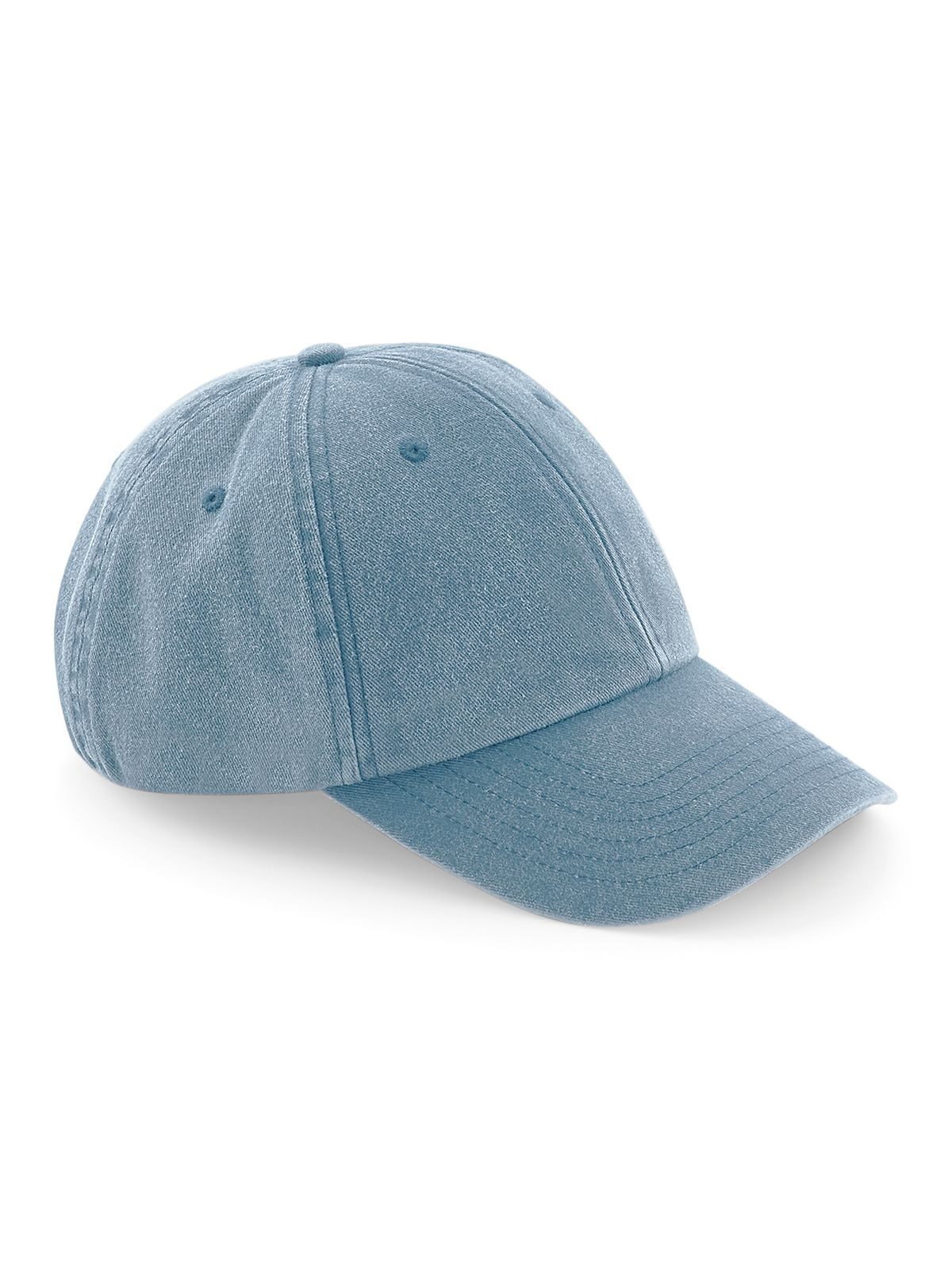 Boné vintage de perfil baixo - VLD - Jeans vintage claro