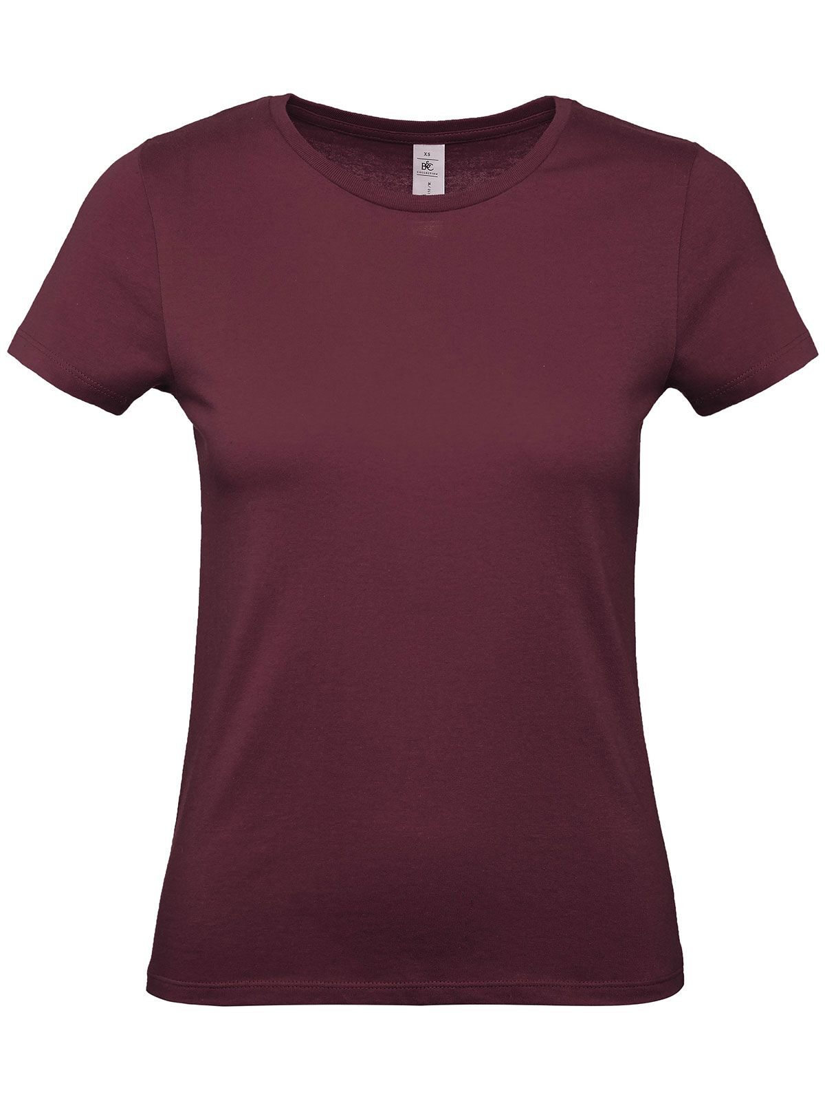 Camiseta feminina #E150 - BU370 - Borgonha