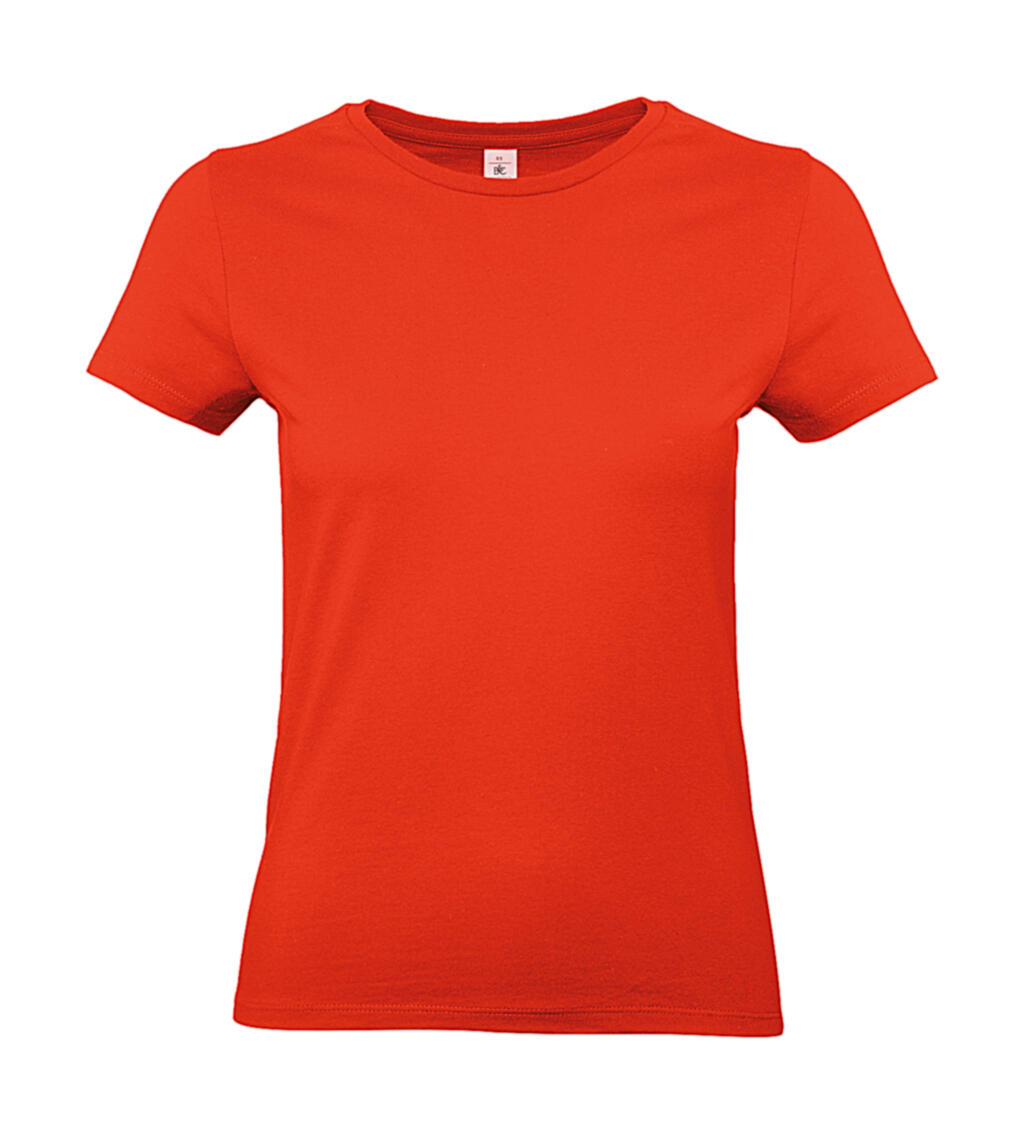 Camiseta feminina #E190 - FR007 - Vermelho Fogo
