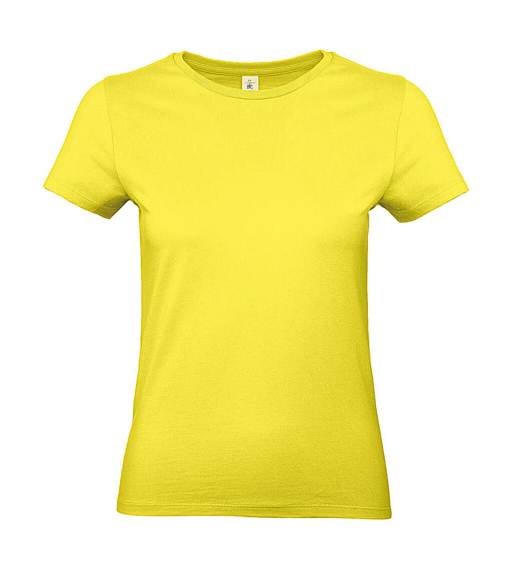 Camiseta feminina #E190 - SY201 - Amarelo Solar