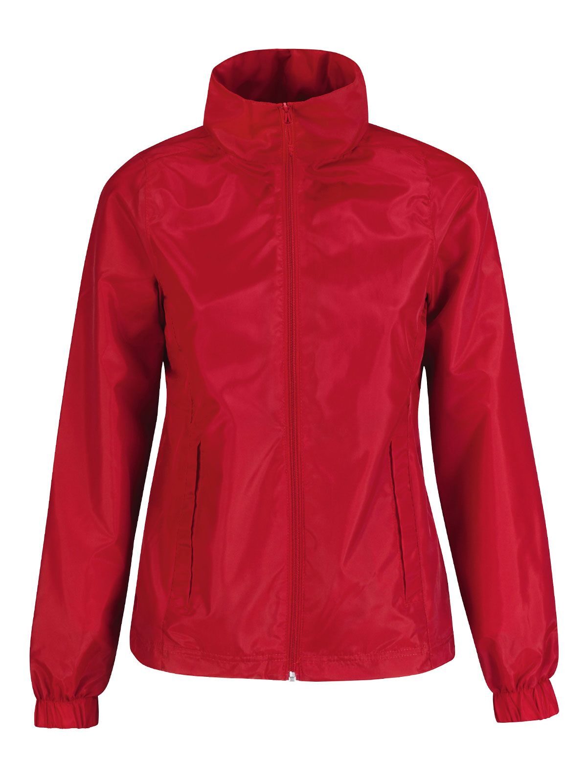 Jaqueta corta-vento feminina ID.601 - RE004 - Vermelho