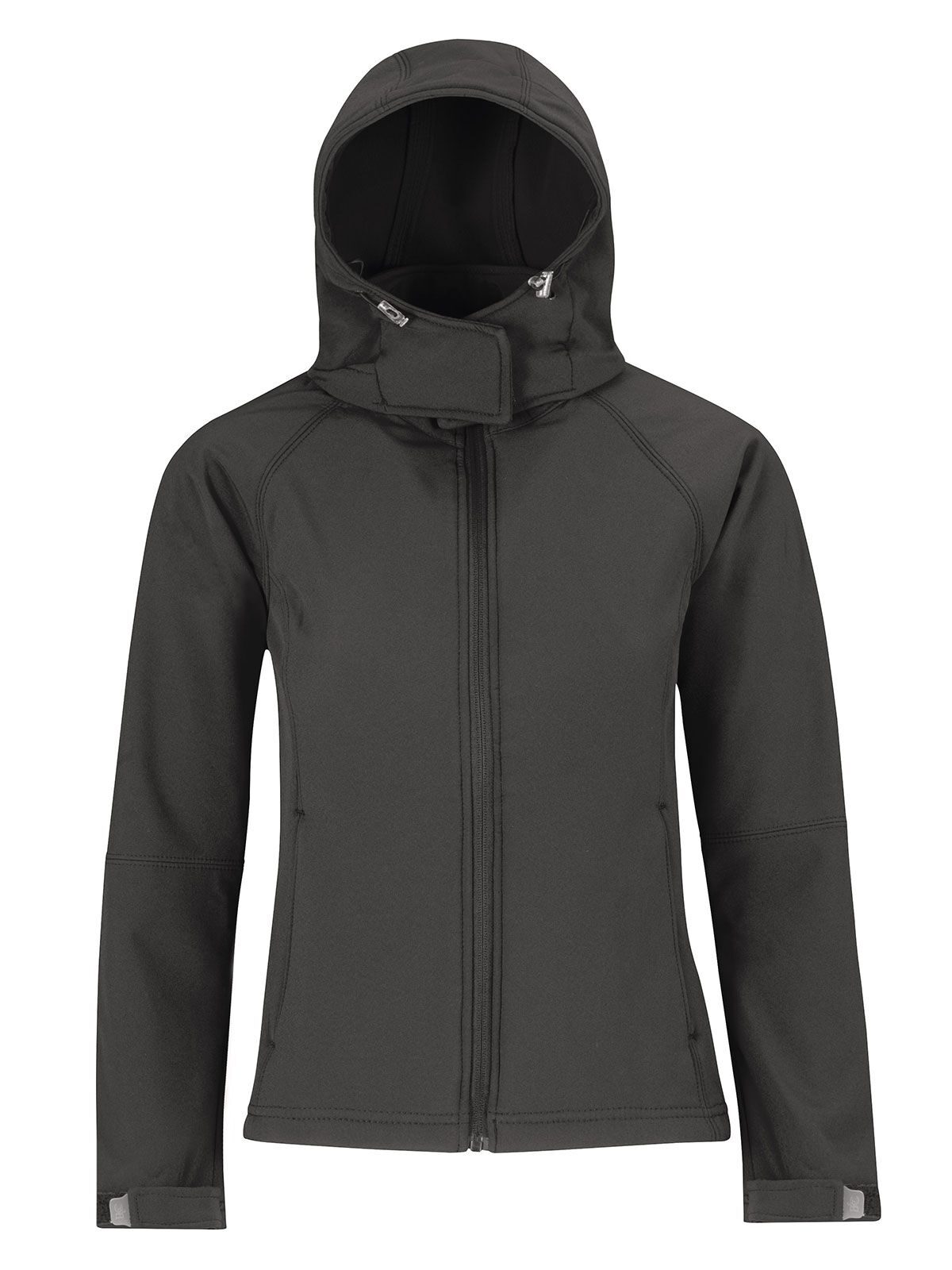 Casaco Softshell Feminino com Capuz - DG670 - Cinza Escuro