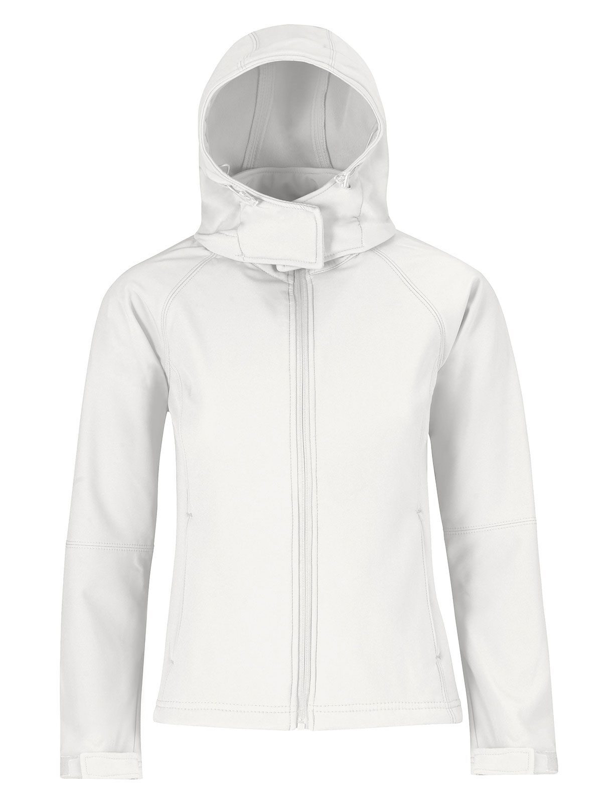 Casaco Softshell Feminino com Capuz - WH001 - Branco