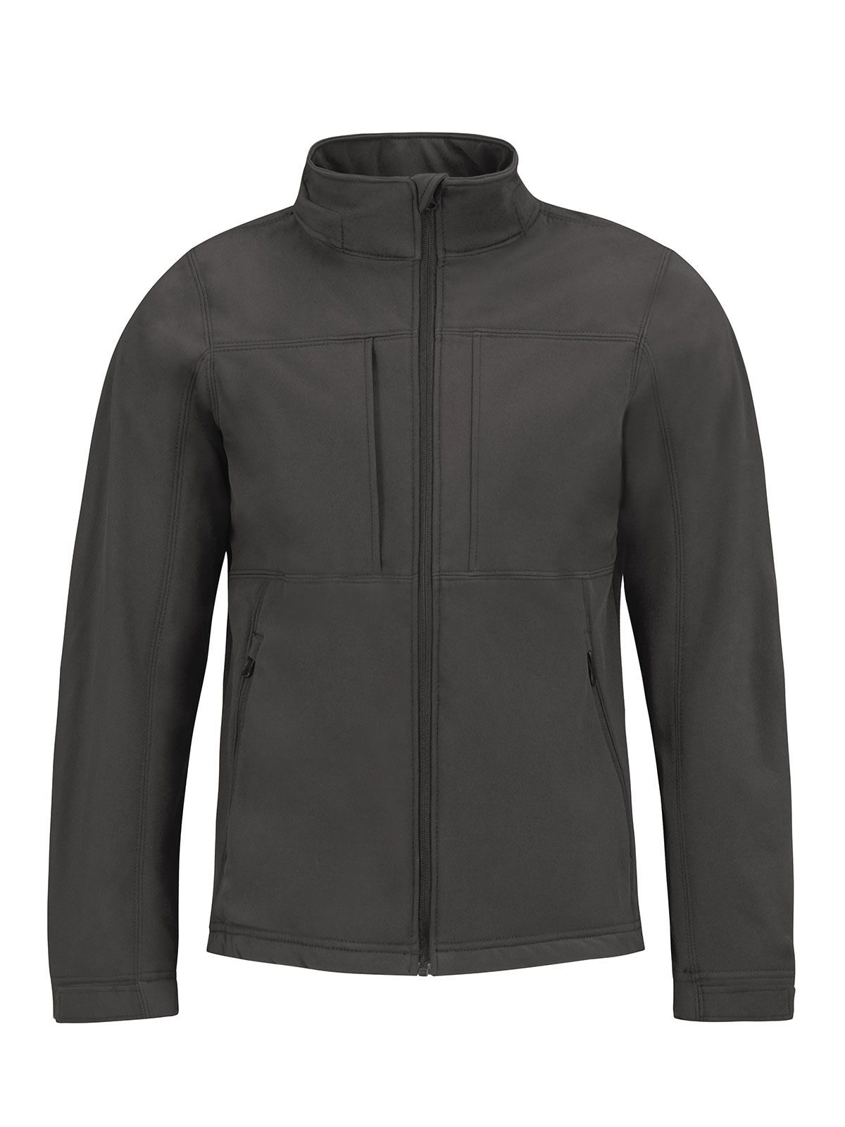 Casaco Softshell Masculino com Capuz - DG670 - Cinza Escuro