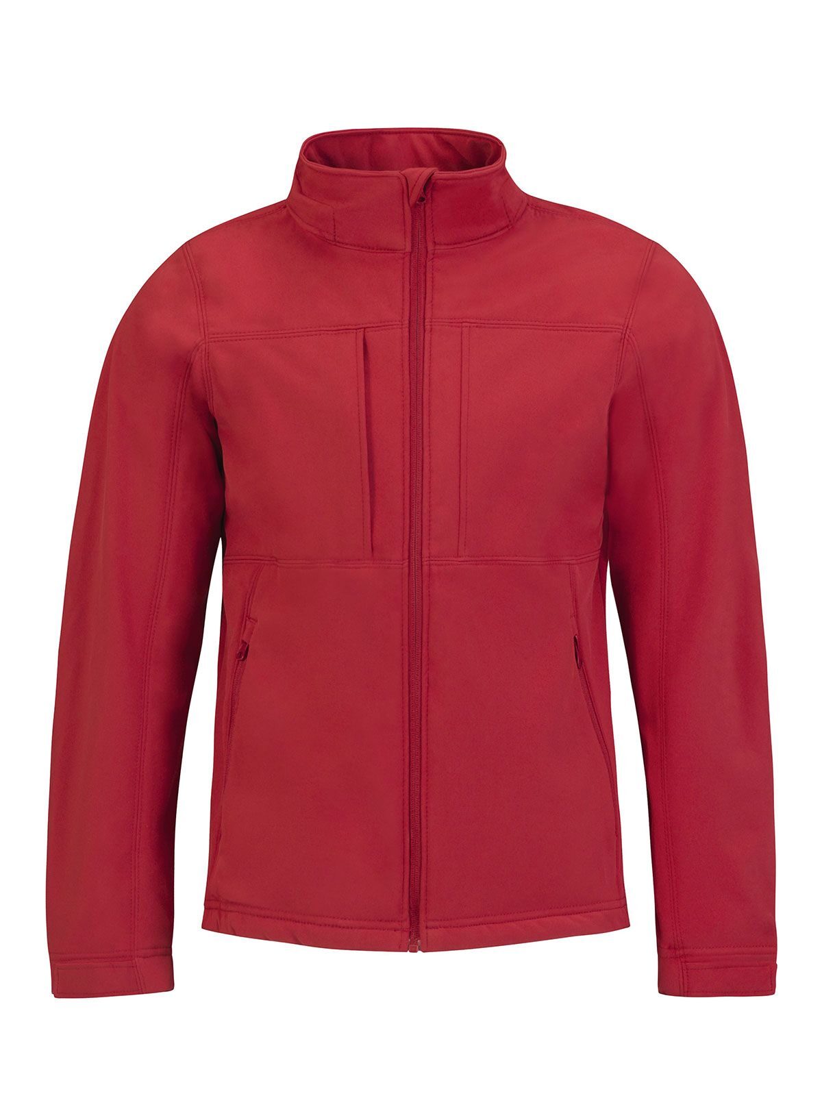 Casaco Softshell Masculino com Capuz - RE004 - Vermelho
