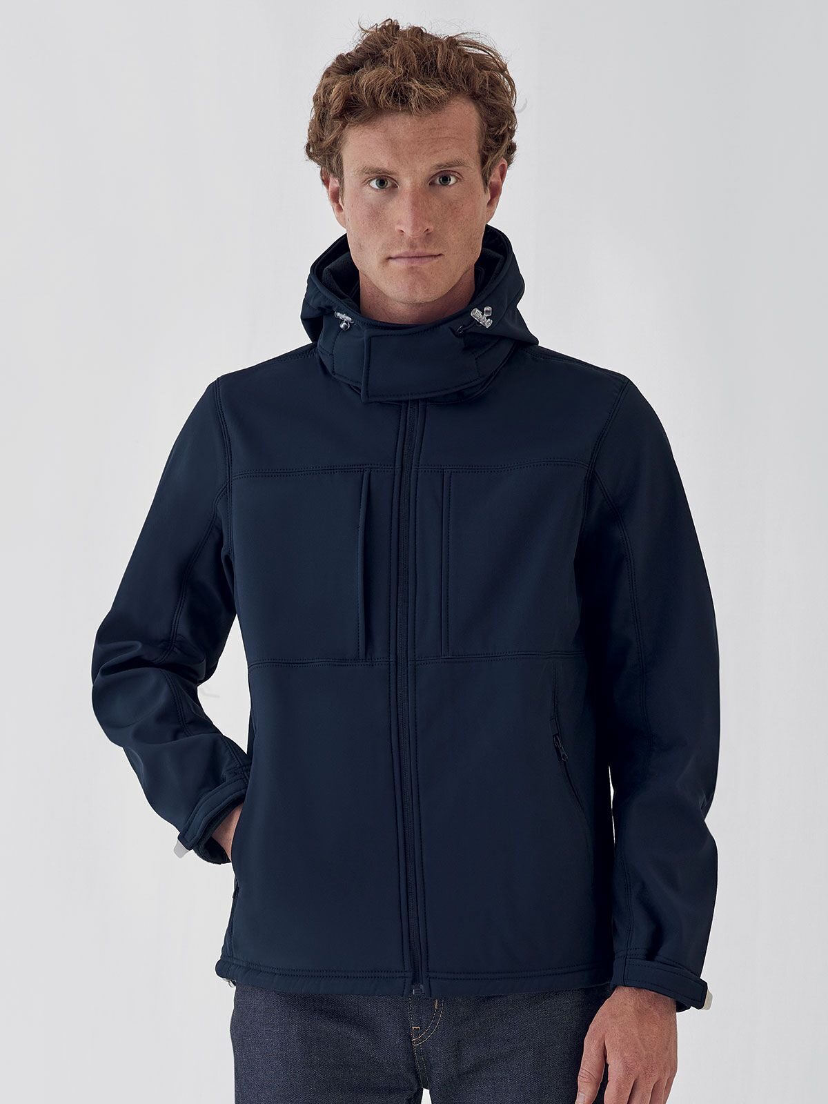 Casaco Softshell Masculino com Capuz
