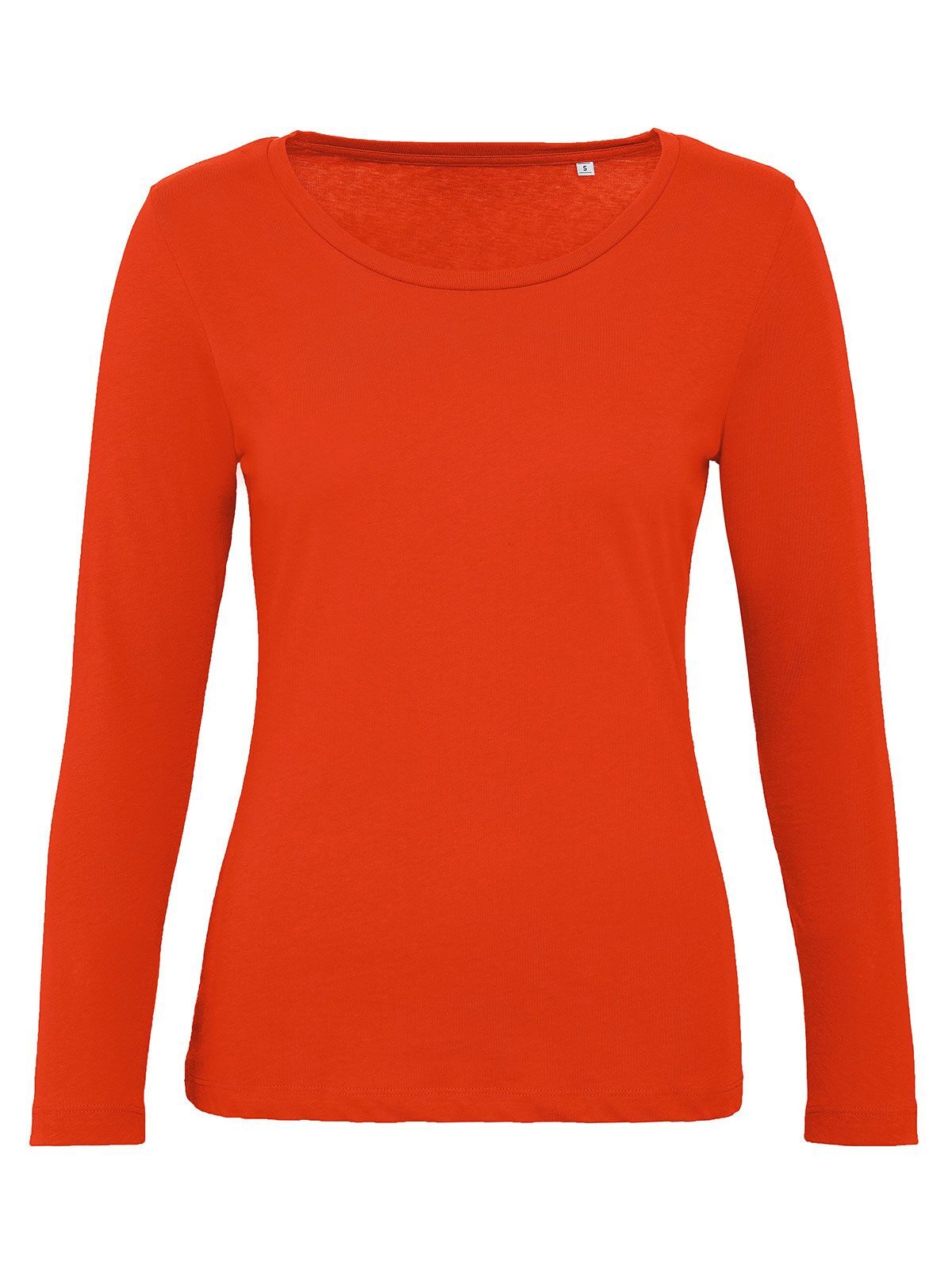 Camiseta de manga comprida Inspire /Feminina_° - FR007 - Vermelho Fogo