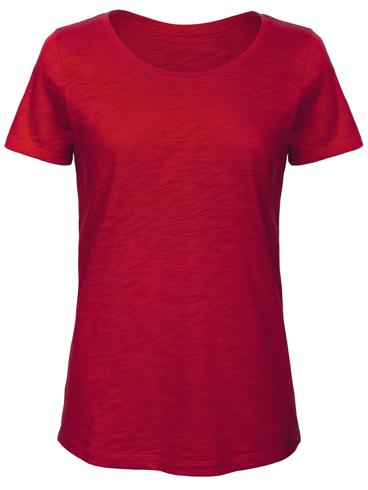 Camiseta Inspire Slub /Feminina_° - CR756 - Vermelho Chique