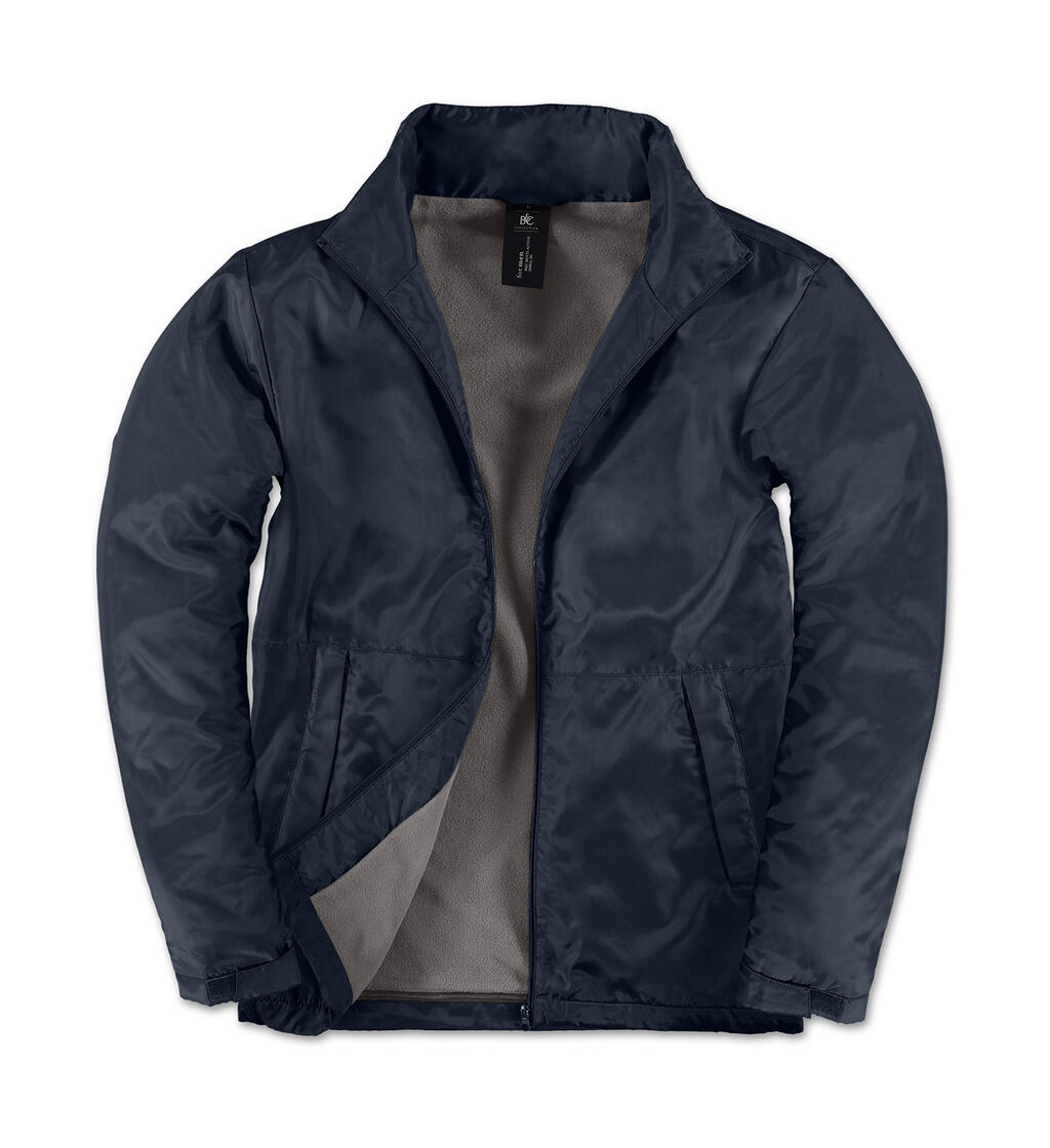 Jaqueta masculina multiuso - 255 - Azul-marinho/Cinza quente