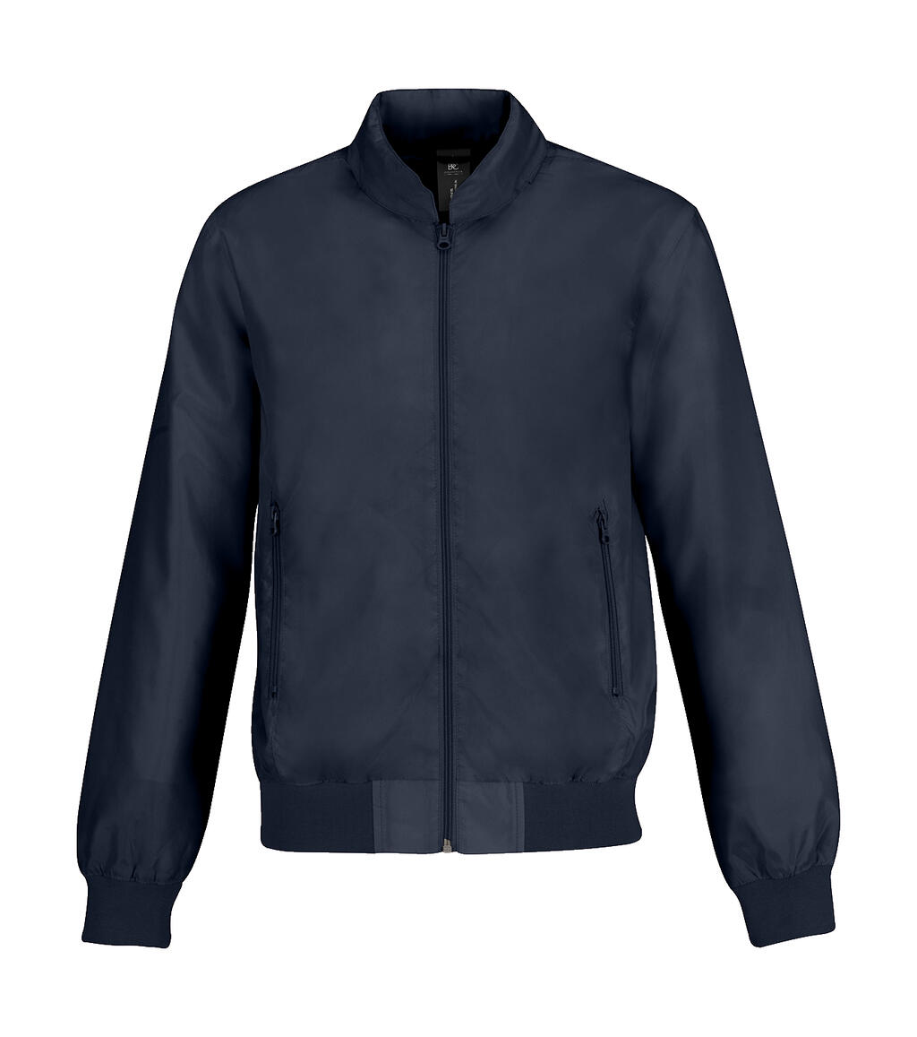 Jaqueta masculina Trooper - 270 - Azul-marinho/Verde neon
