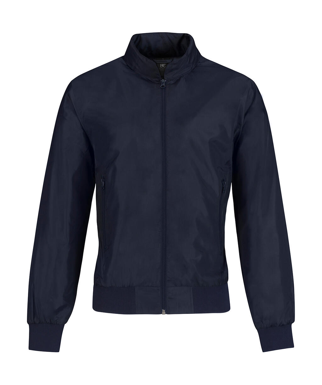 Jaqueta feminina Trooper - 270 - Azul-marinho/Verde neon