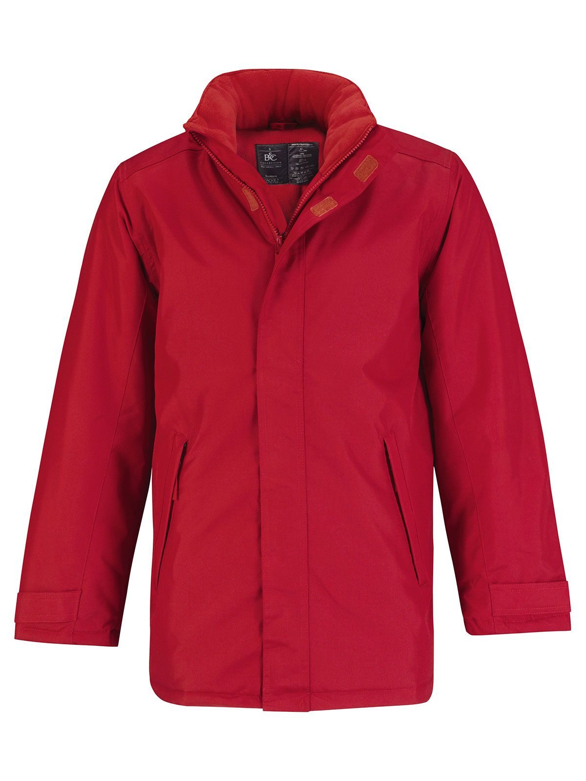 Jaqueta masculina Real+ - DR371 - Vermelho Escuro