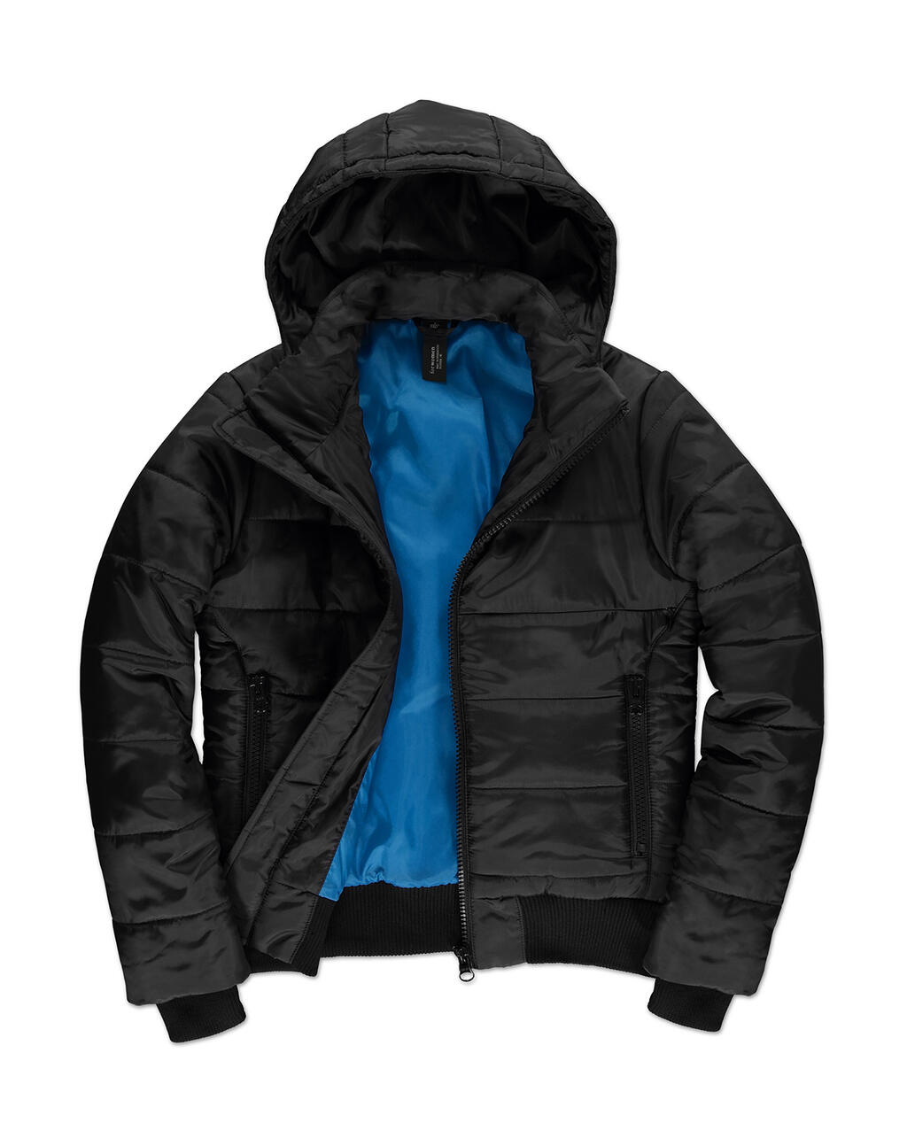 Jaqueta feminina Superhood - 155 - Preto/Azul Cobalto