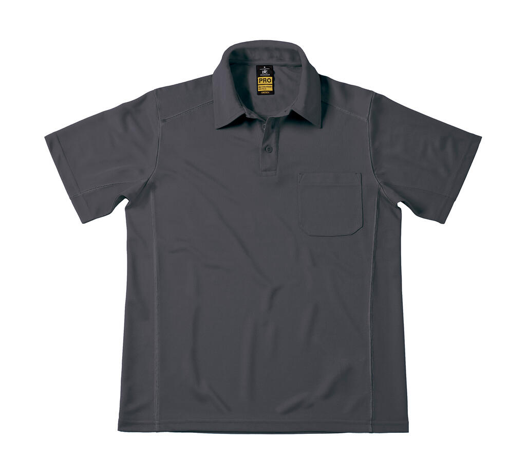 Polo de bolso CoolPower - DG670 - Cinza Escuro