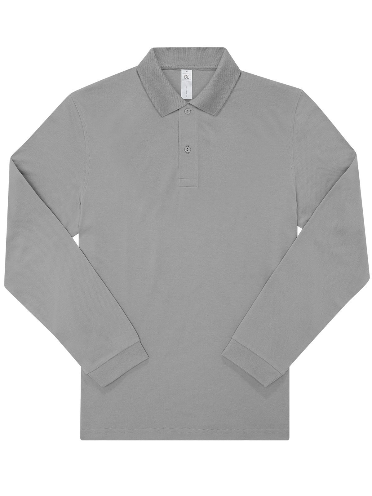 Minha camisa polo 180 de manga comprida - SG620 - Cinza Esportivo