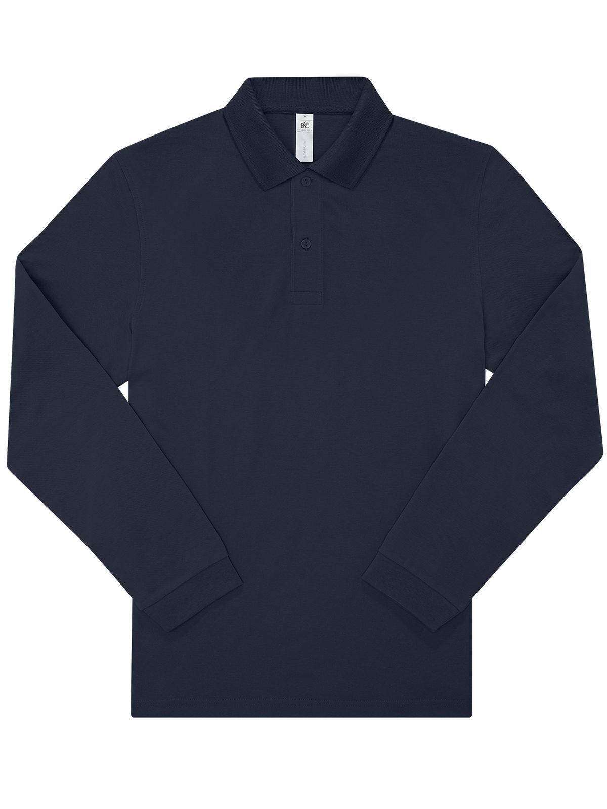 Minha camisa polo 180 de manga comprida - NA003 - Marinha