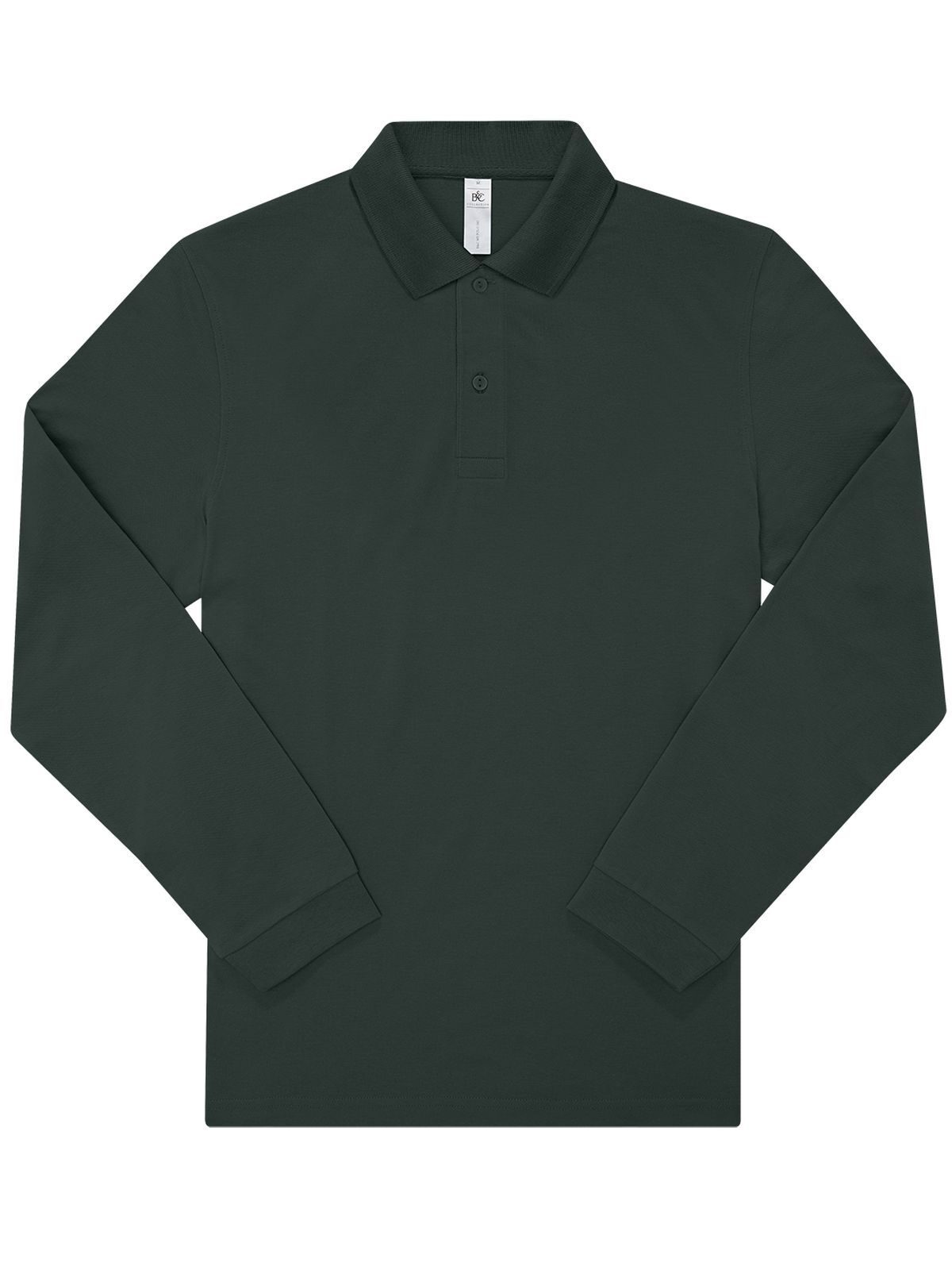 Minha camisa polo 180 de manga comprida - DF547 - Floresta Escura