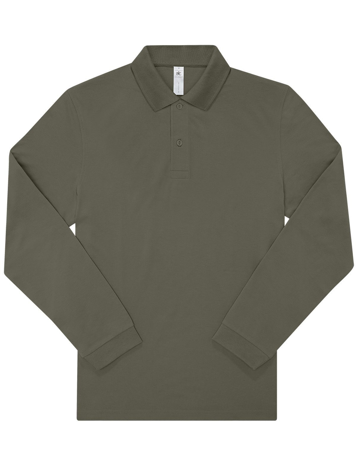 Minha camisa polo 180 de manga comprida - CG554 - Verde Camuflado
