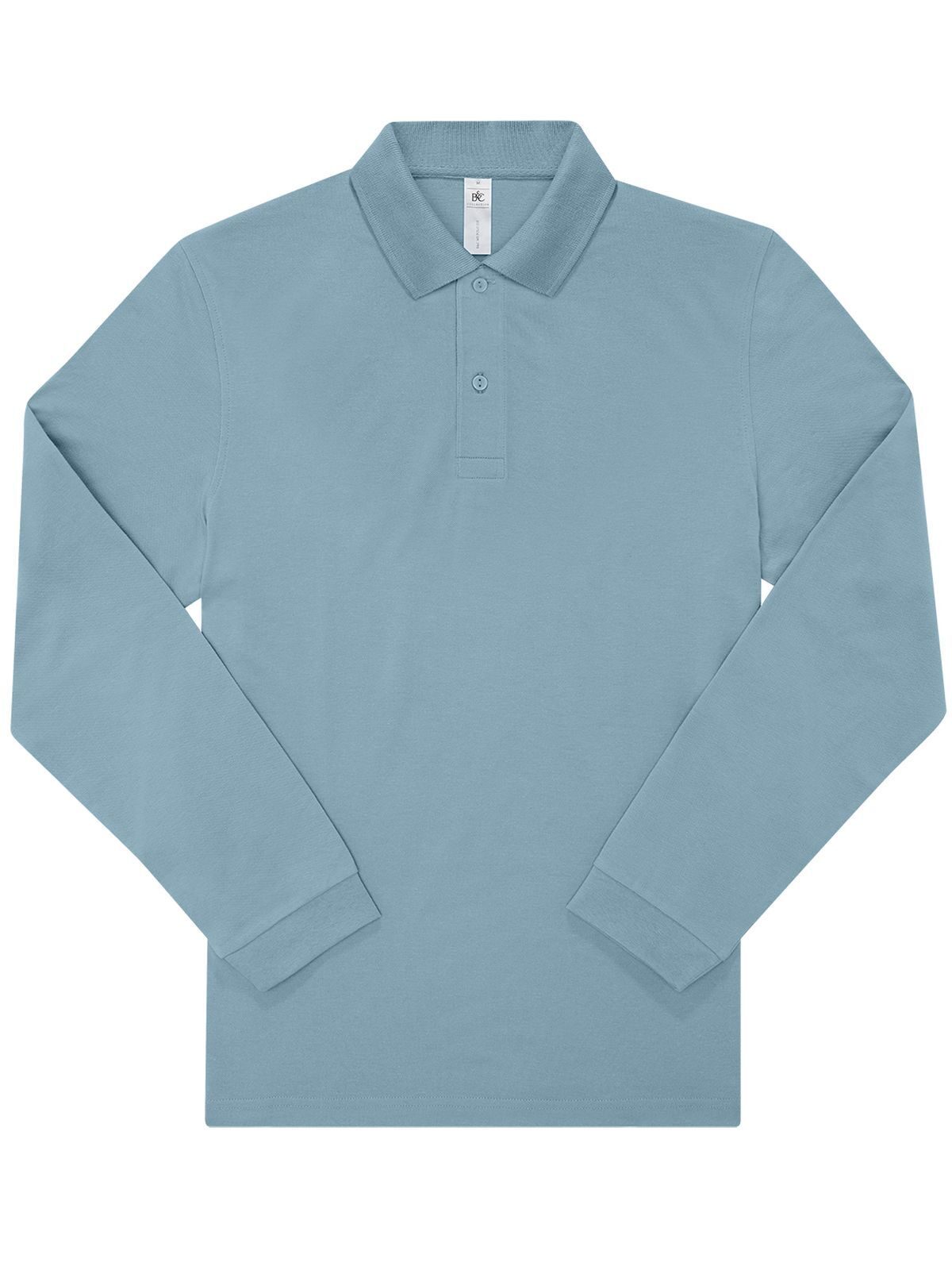 Minha camisa polo 210 de manga comprida - AB449 - Azul Amalfi