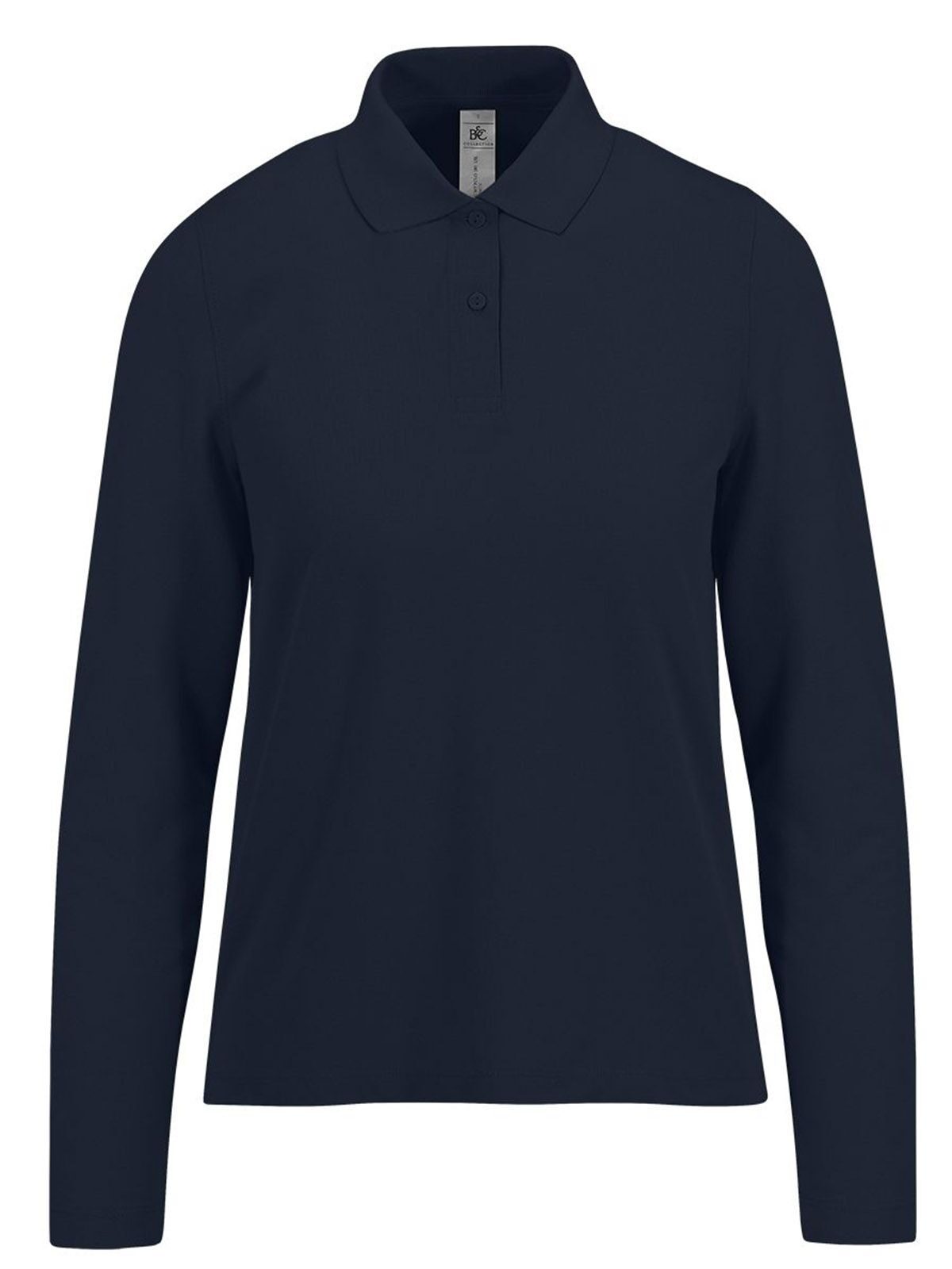 Camisa Polo 180 de Manga Comprida / Feminina - NA003 - Marinha