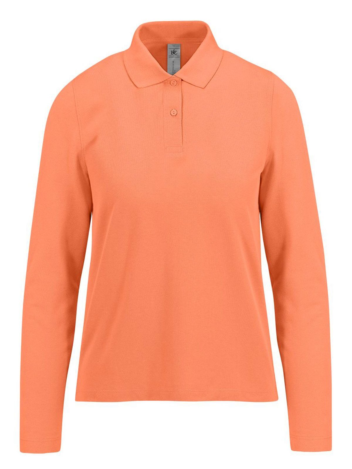 Camisa Polo 210 de Manga Comprida / Feminina - AC258 - Coral Amalfi