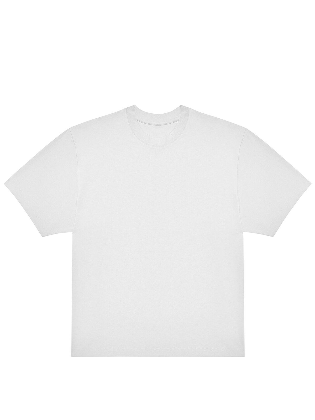 #E220 Camiseta tamanho grande - WH001 - Branco