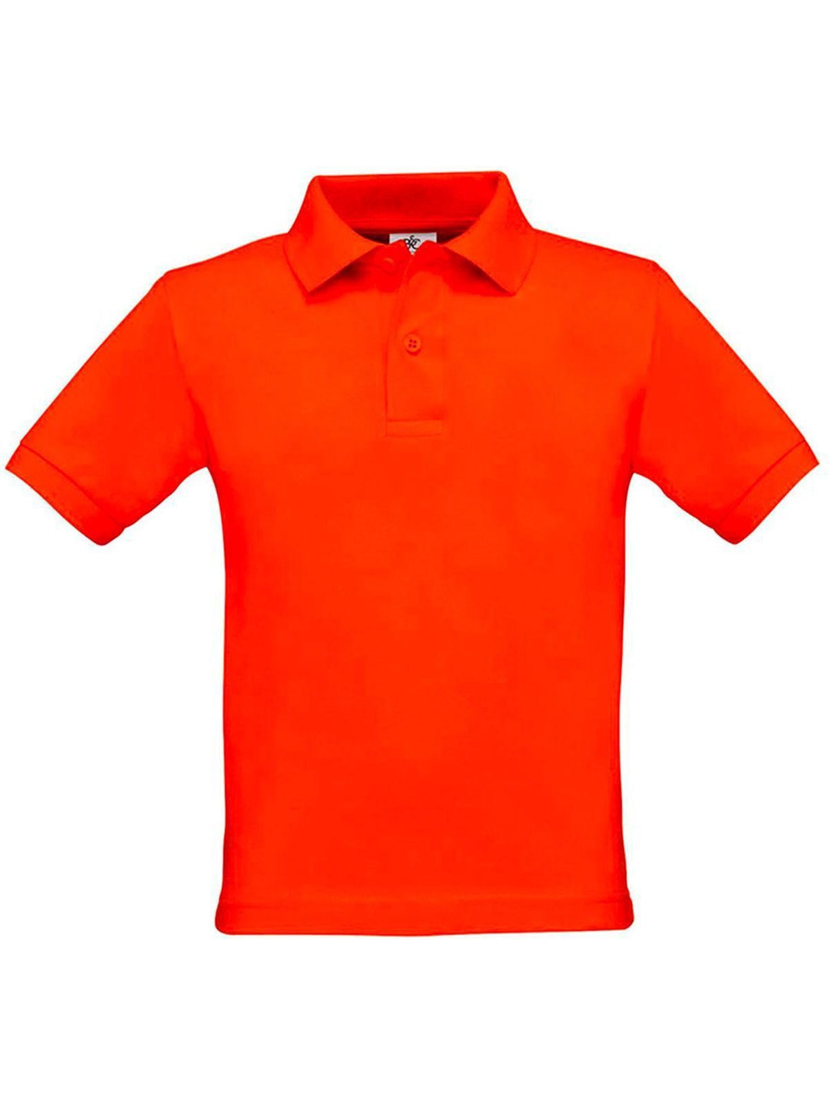 Polo Safran Infantil - PO230 - Laranja Abóbora