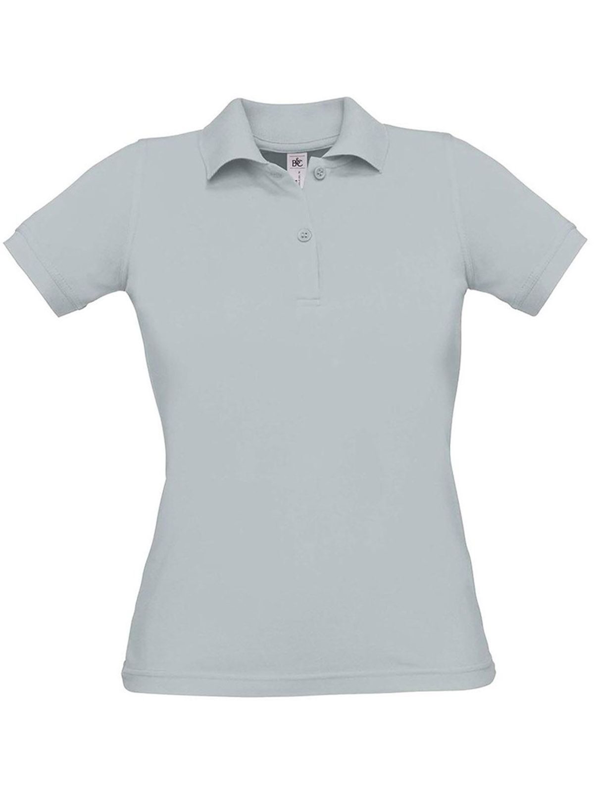 Polo feminina Safran Pure - PG874 - Cinza Pacífico