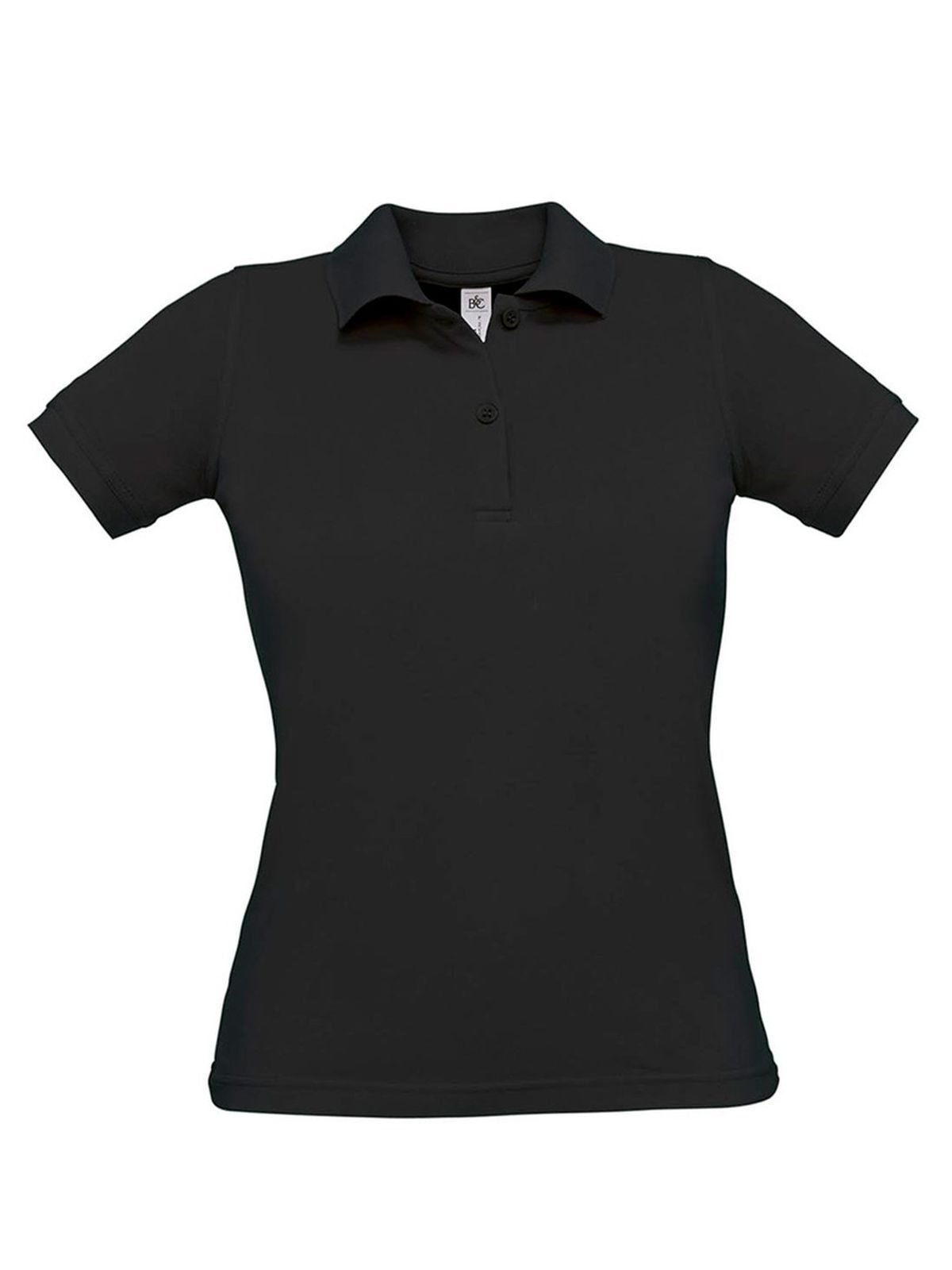Polo feminina Safran Pure - BL002 - Preto