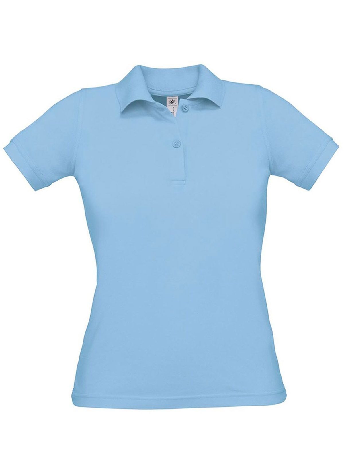 Polo feminina Safran Pure - SB410 - Azul Celeste