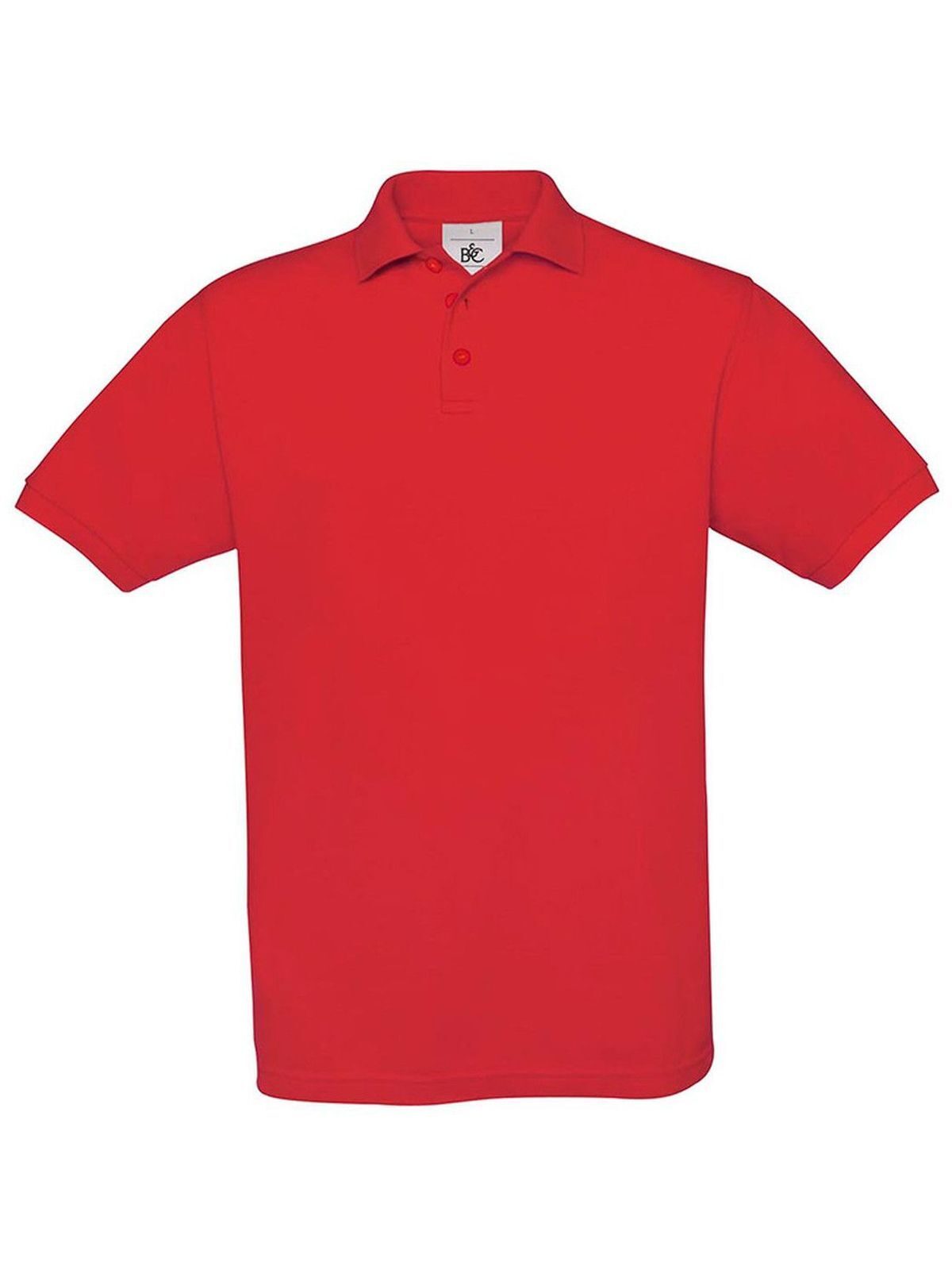 Polo unissex Safran - RE004 - Vermelho