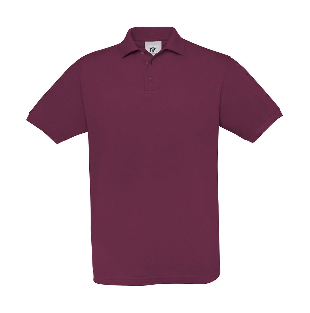 Polo unissex Safran - BU370 - Borgonha