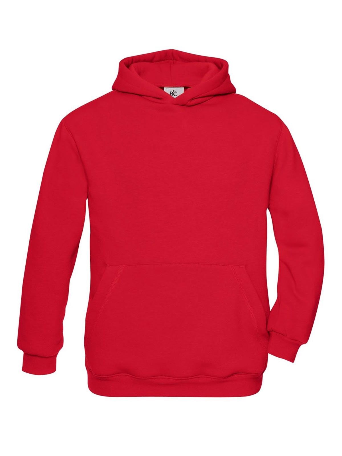 Moletom infantil com capuz - RE004 - Vermelho