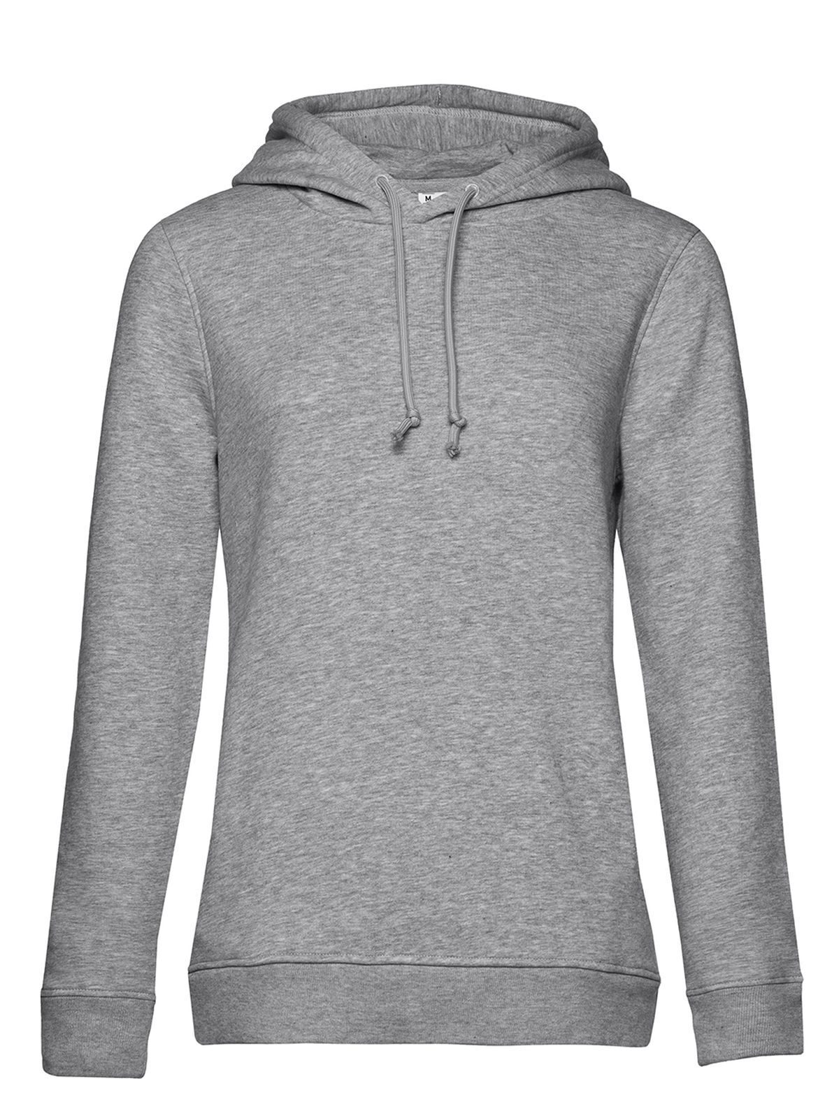 Moletom com Capuz Inspire Feminino_° - HG610 - Cinza Mesclado