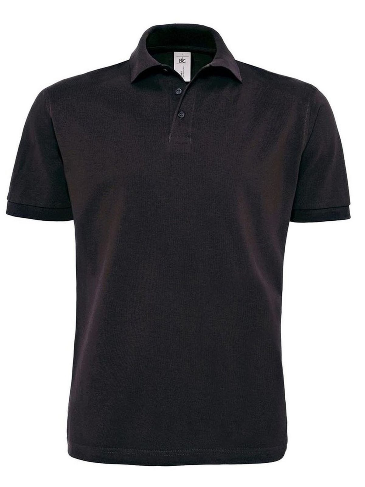 Polo unissex Heavymill - BL002 - Preto