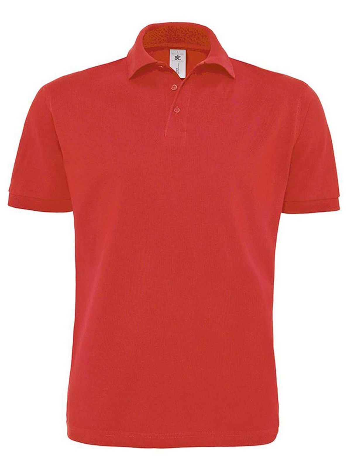 Polo unissex Heavymill - RE004 - Vermelho