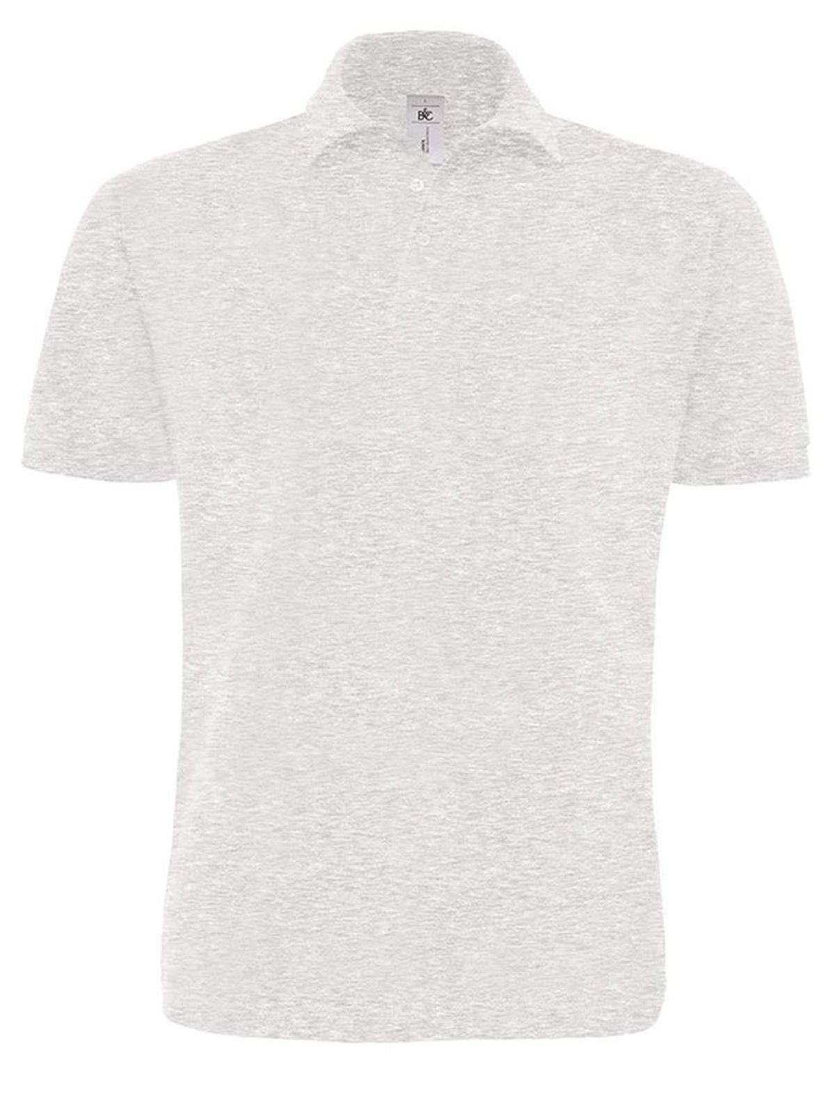 Polo unissex Heavymill - AS600 - Cinzas