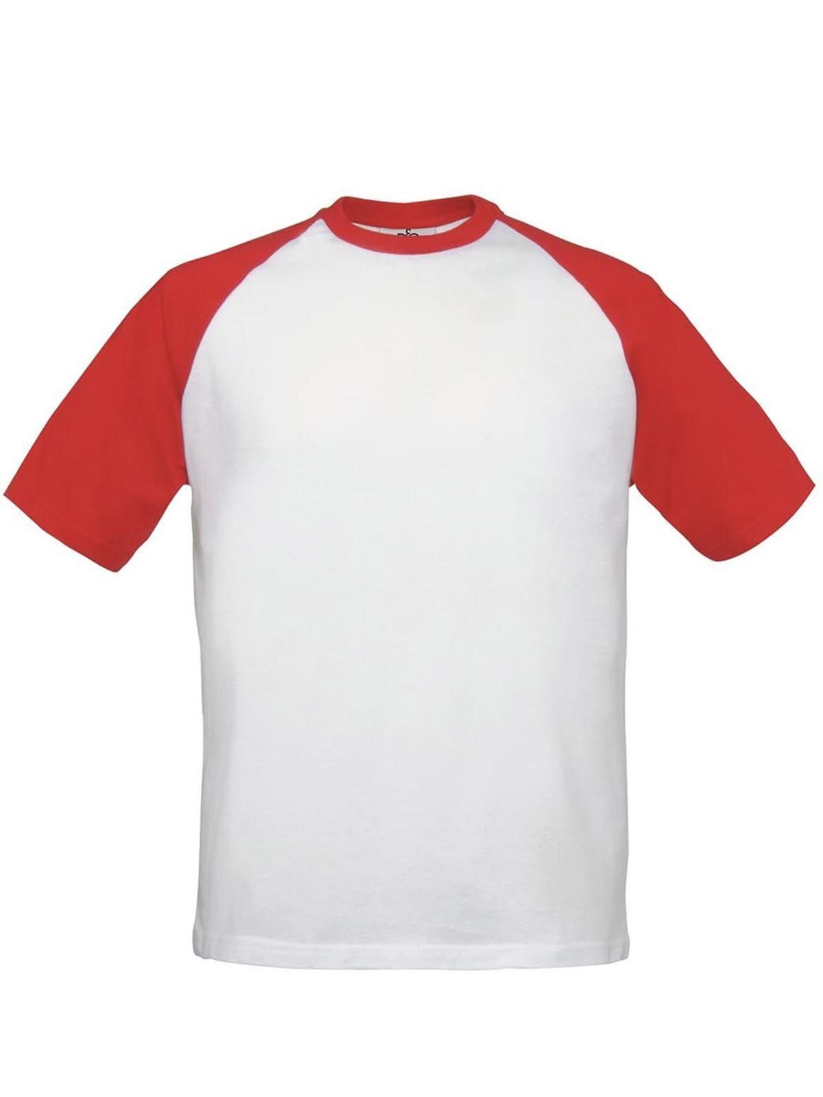 Camiseta de beisebol - 903 - Branco/Vermelho