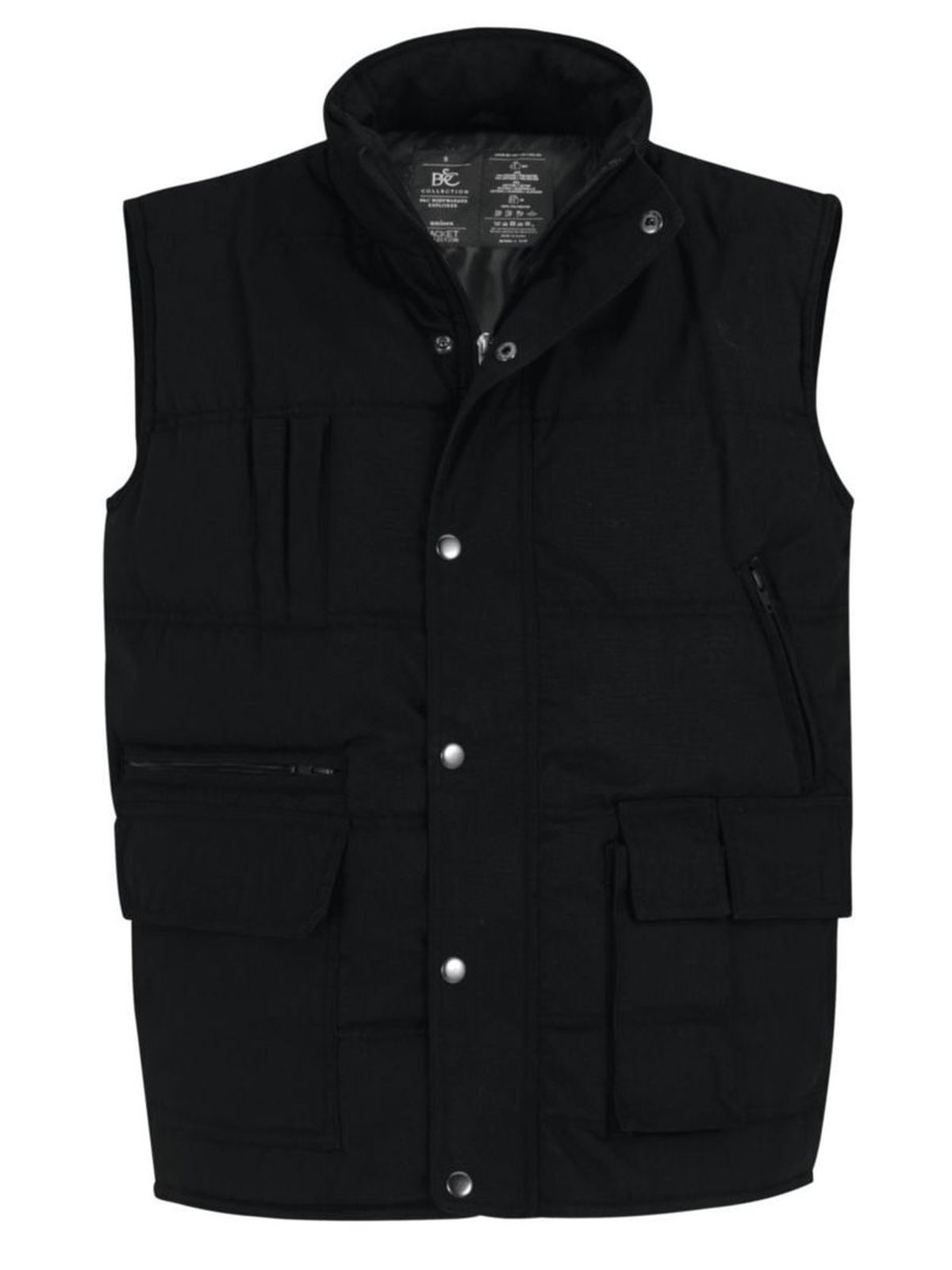 Colete térmico unissex Explorer - BL002 - Preto