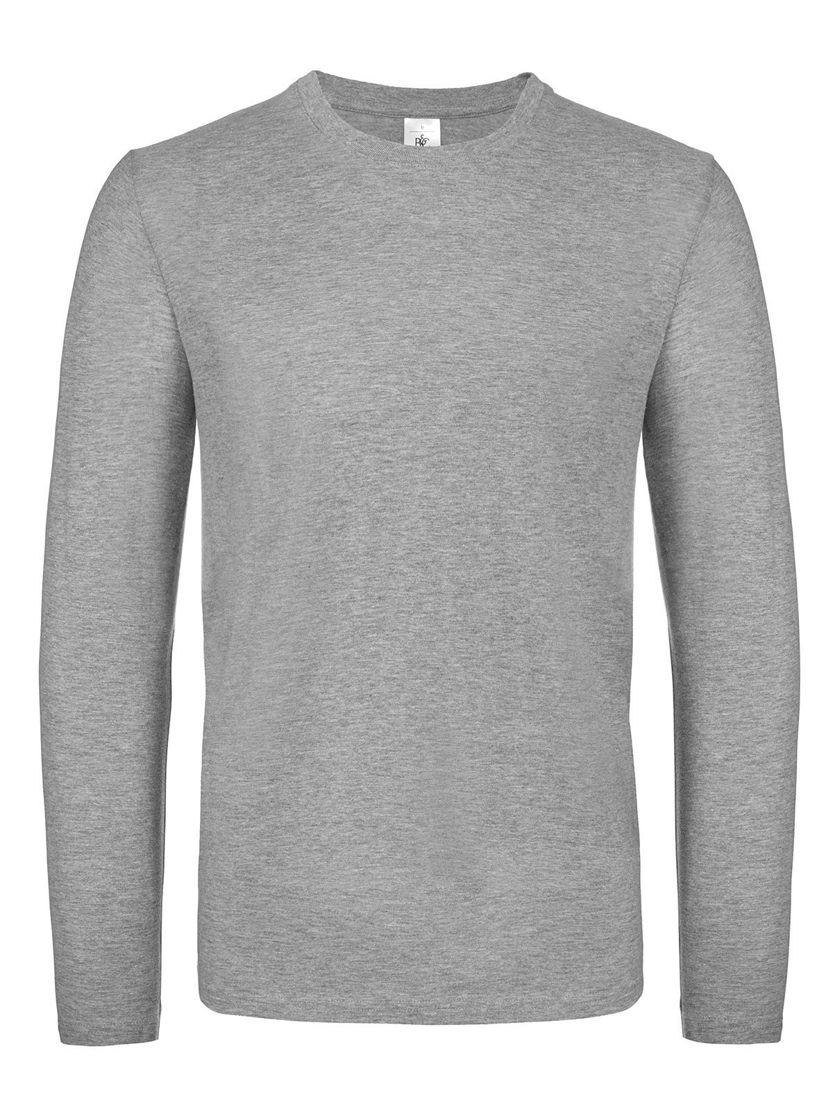 Camiseta masculina #E150 Manga longa - SG620 - Cinza Esportivo