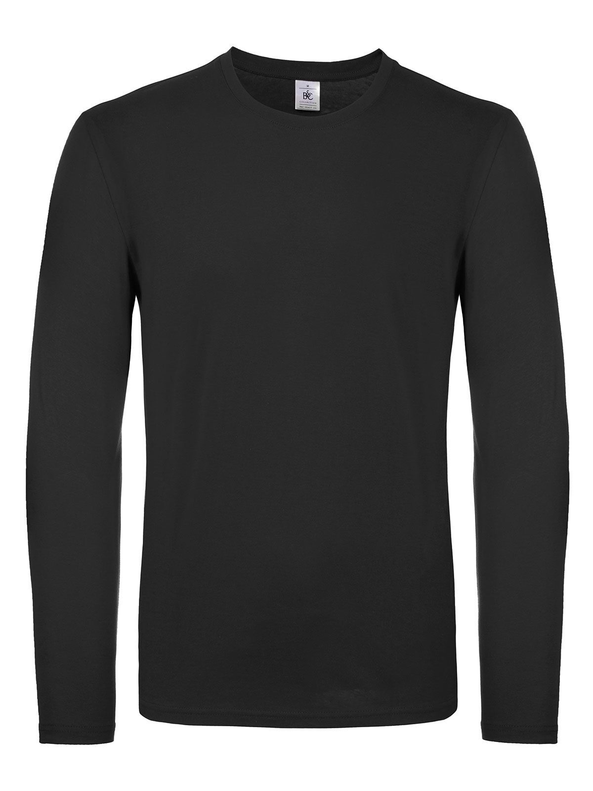 Camiseta masculina #E150 Manga longa - BL002 - Preto